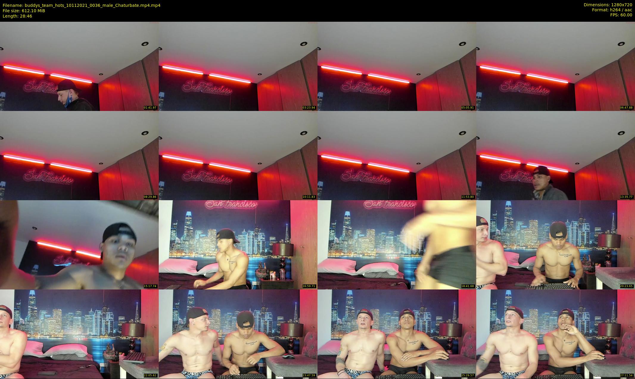 buddys_team_hots — 29 minute Chaturbate couple cam show recording, 720p, Nov 10, 2021