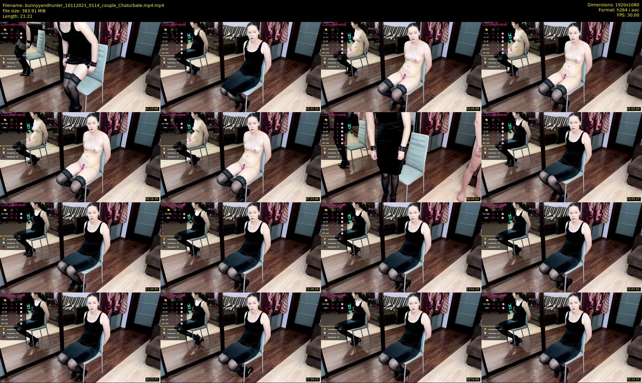 bunnyyandhunter — 22 minute Chaturbate couple cam show recording, 1080p, Nov 10, 2021