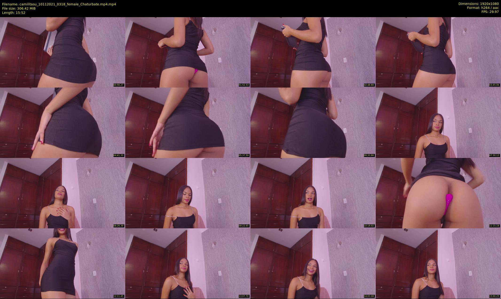 camilitasu — 16 minute Chaturbate female cam show recording, 1080p, Nov 10, 2021