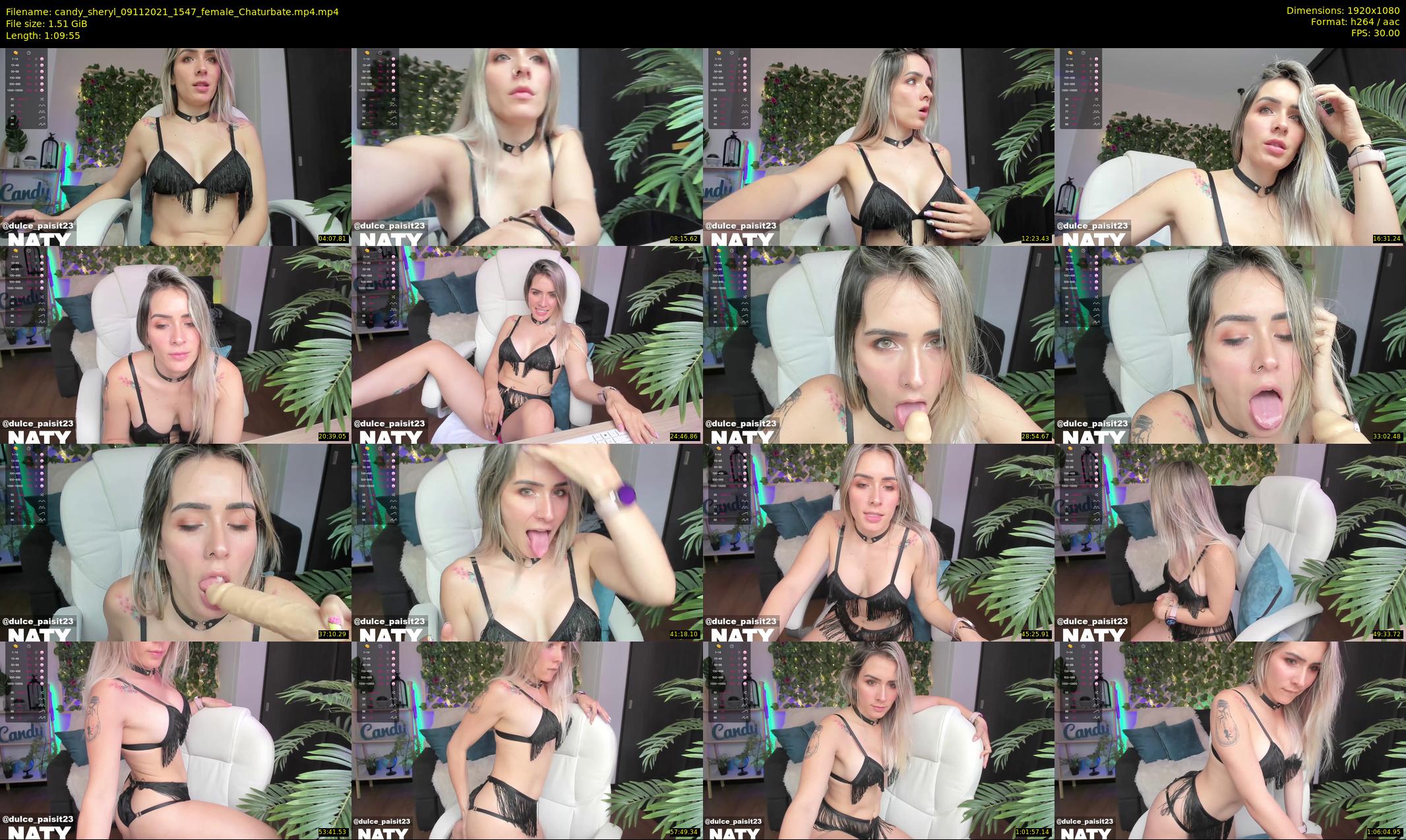 candy_sheryl — 70 minute Chaturbate female cam show recording, 1080p, Nov 9, 2021