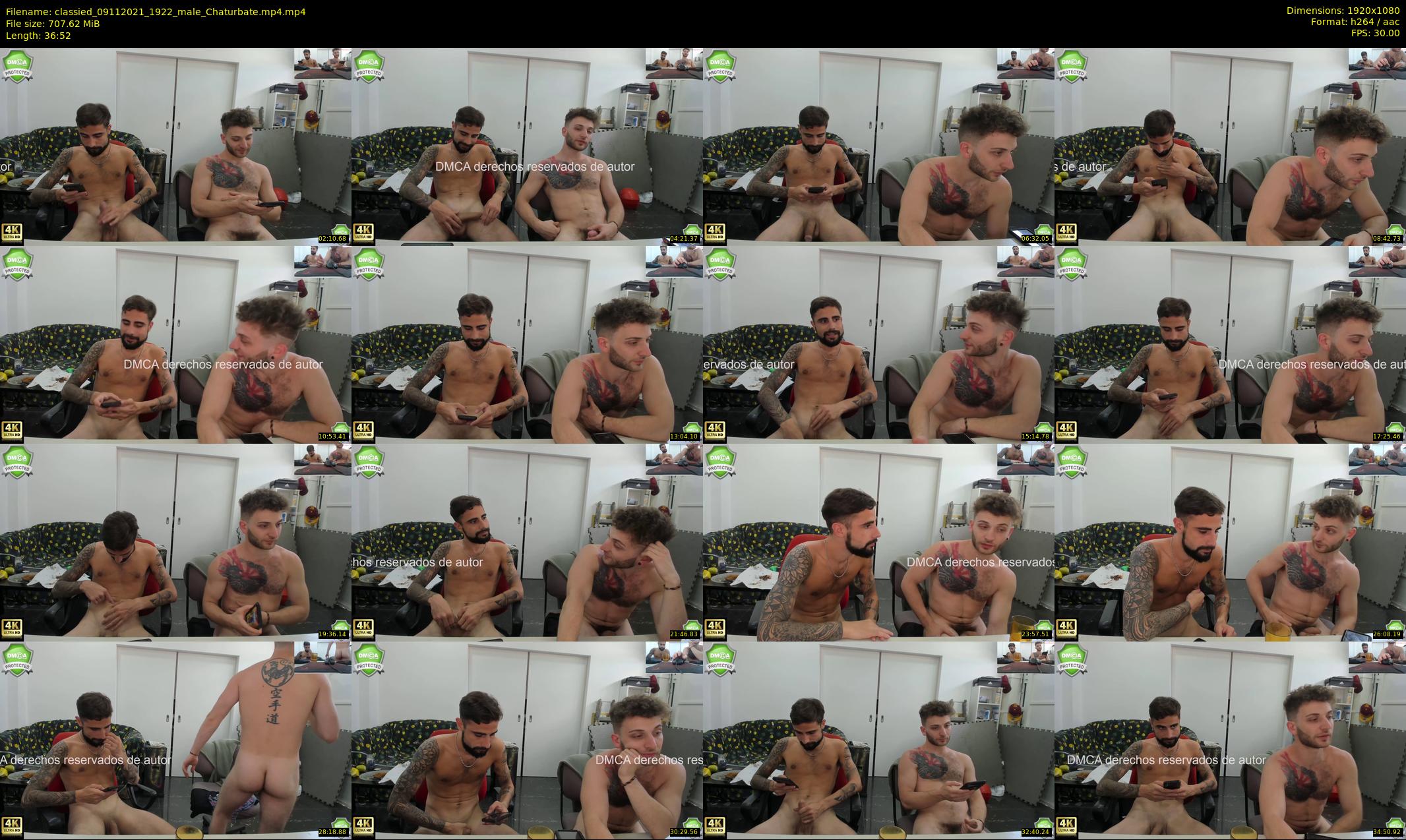 classied — 37 minute Chaturbate male cam show recording, 1080p, Nov 9, 2021