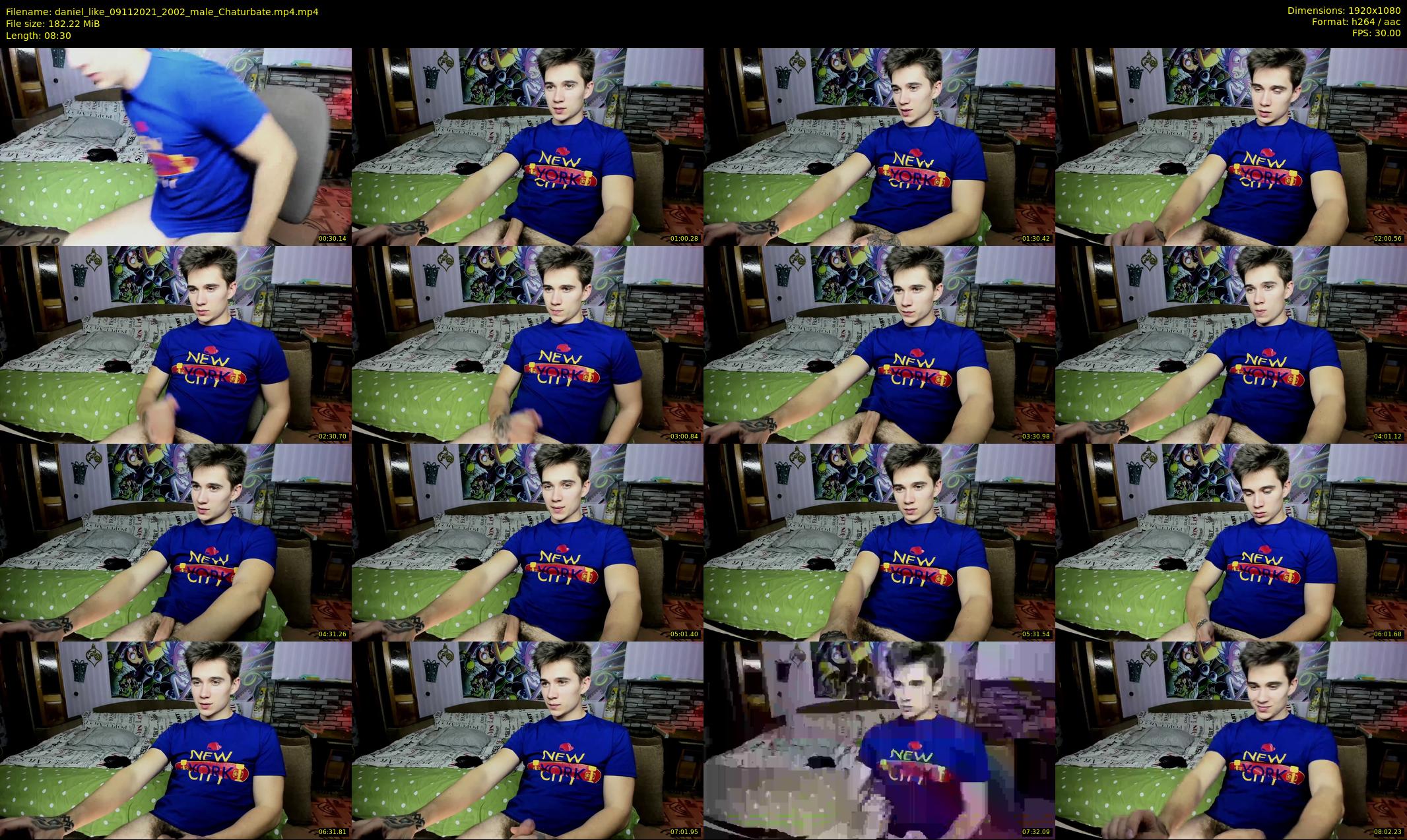 daniel_like — 9 minute Chaturbate male cam show recording, 1080p, Nov 9, 2021