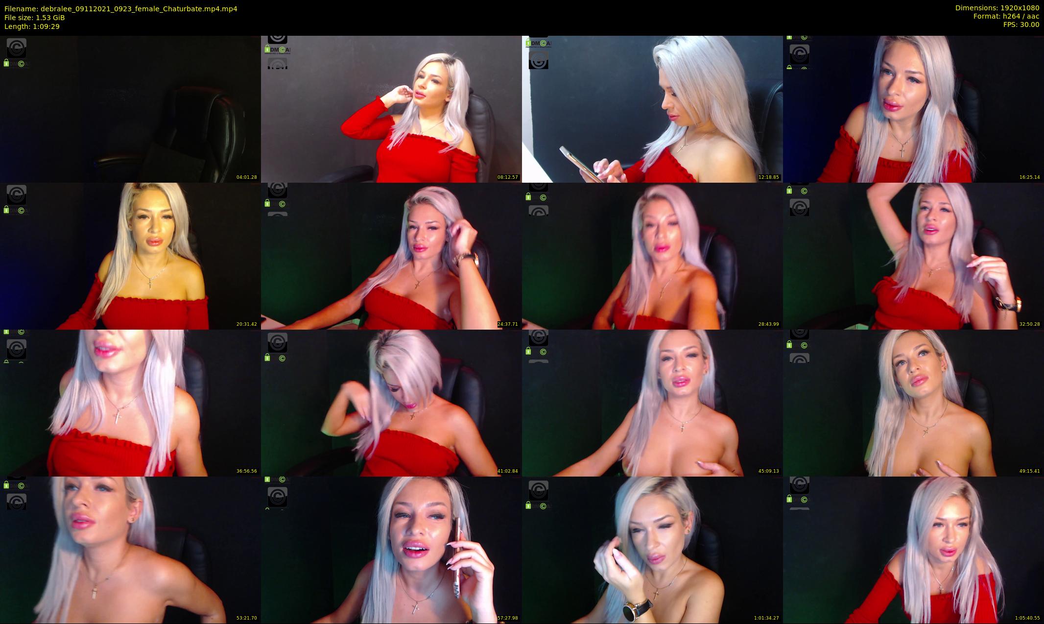 debralee — 70 minute Chaturbate female cam show recording, 1080p, Nov 9, 2021