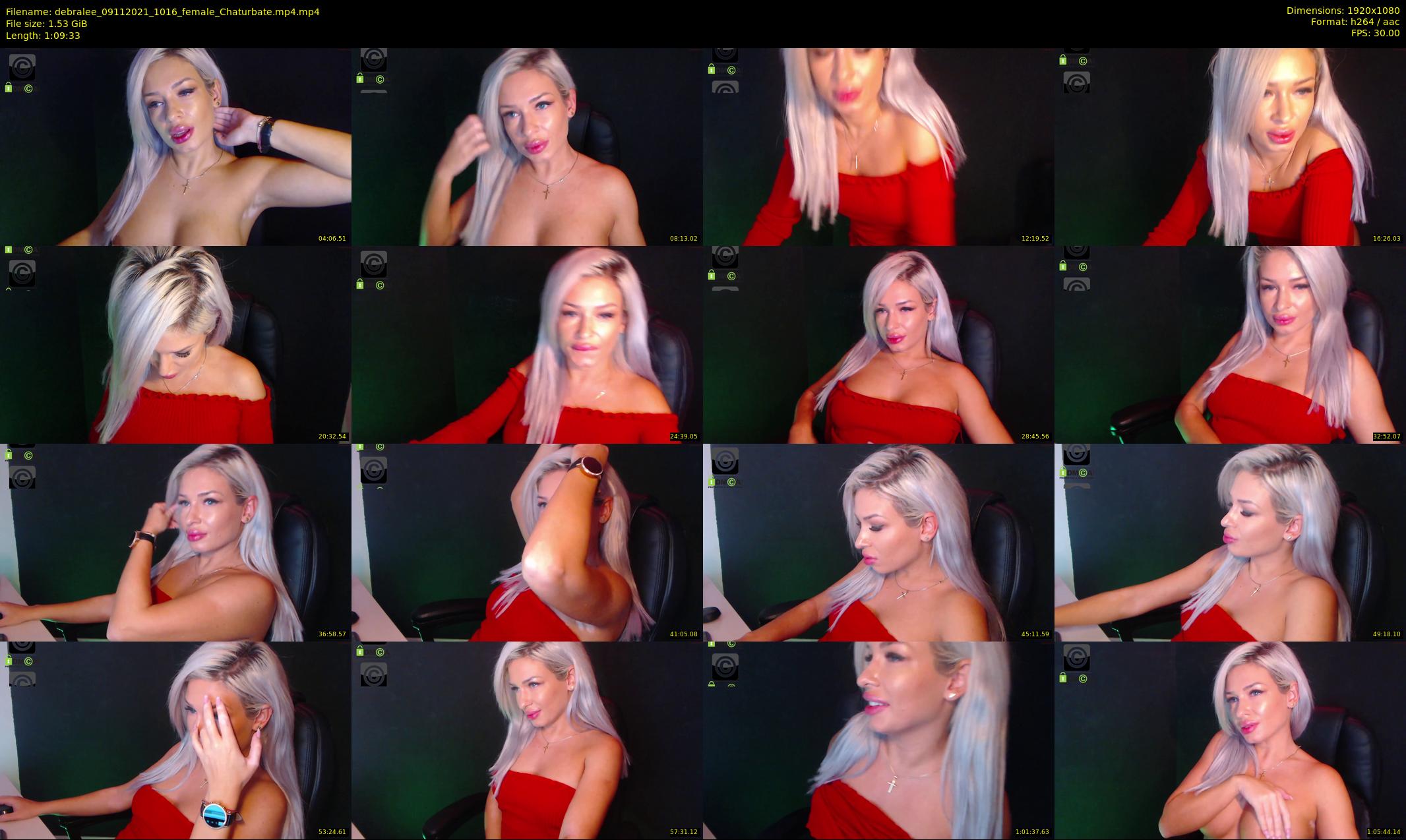 debralee — 70 minute Chaturbate female cam show recording, 1080p, Nov 9, 2021
