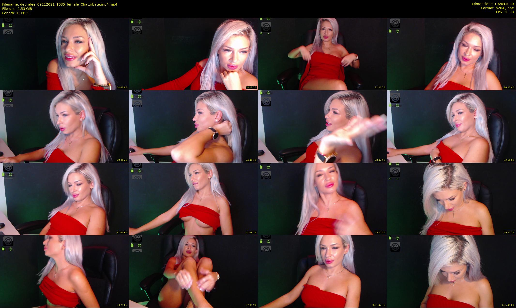 debralee — 70 minute Chaturbate female cam show recording, 1080p, Nov 9, 2021