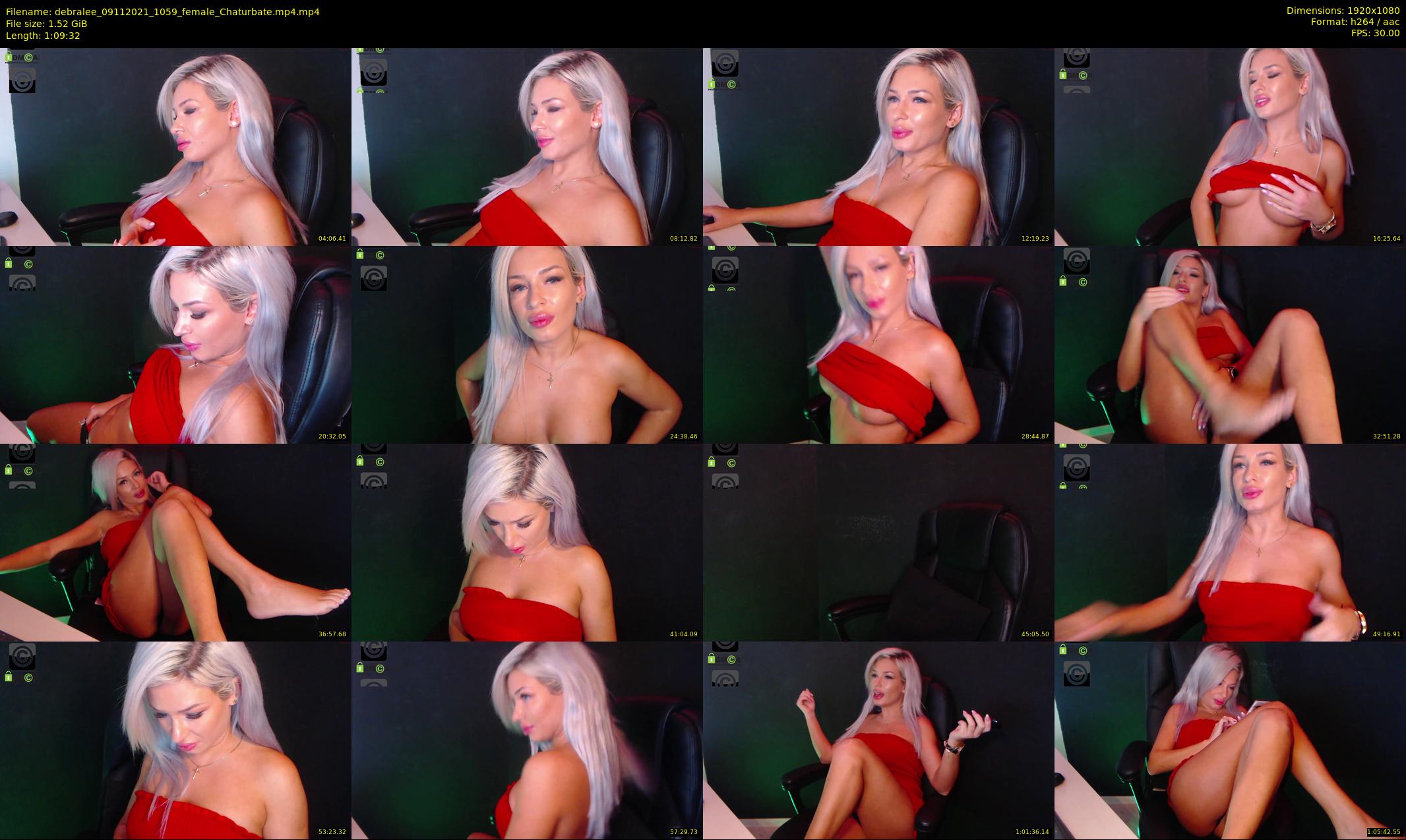 debralee — 70 minute Chaturbate female cam show recording, 1080p, Nov 9, 2021
