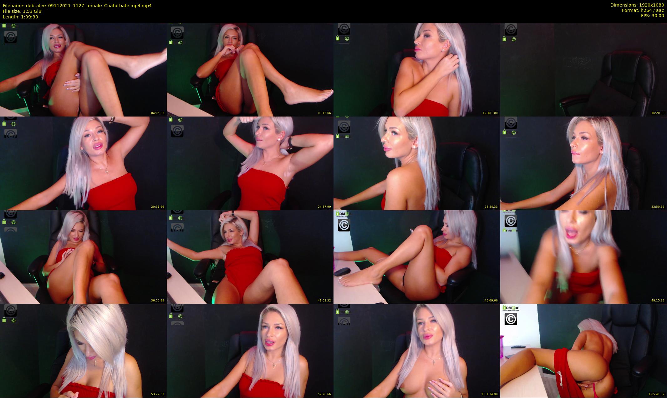 debralee — 70 minute Chaturbate female cam show recording, 1080p, Nov 9, 2021