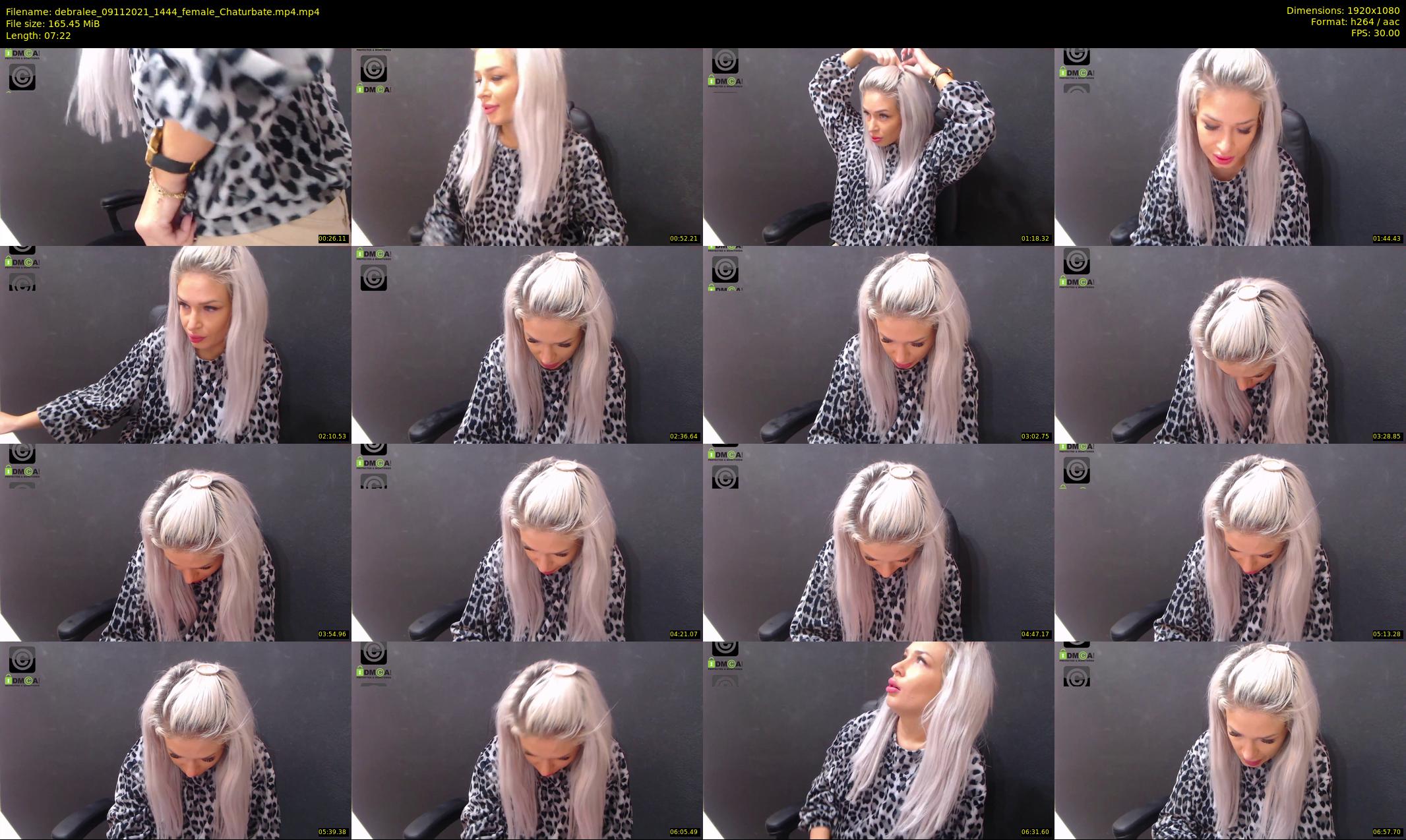 debralee — 8 minute Chaturbate female cam show recording, 1080p, Nov 9, 2021
