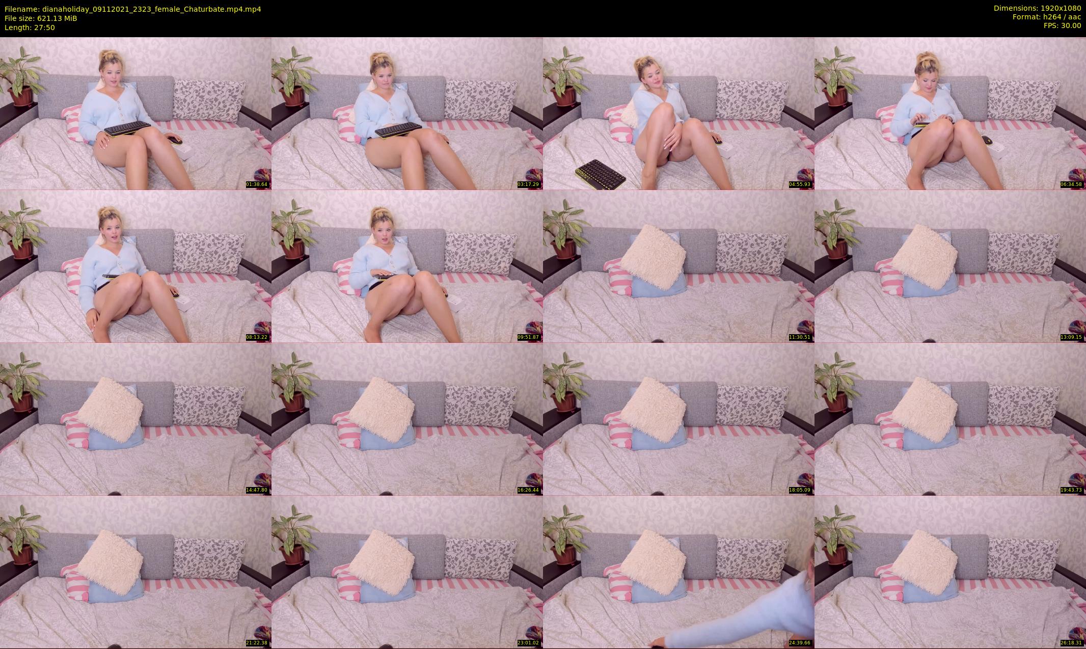 dianaholiday — 28 minute Chaturbate female cam show recording, 1080p, Nov 9, 2021