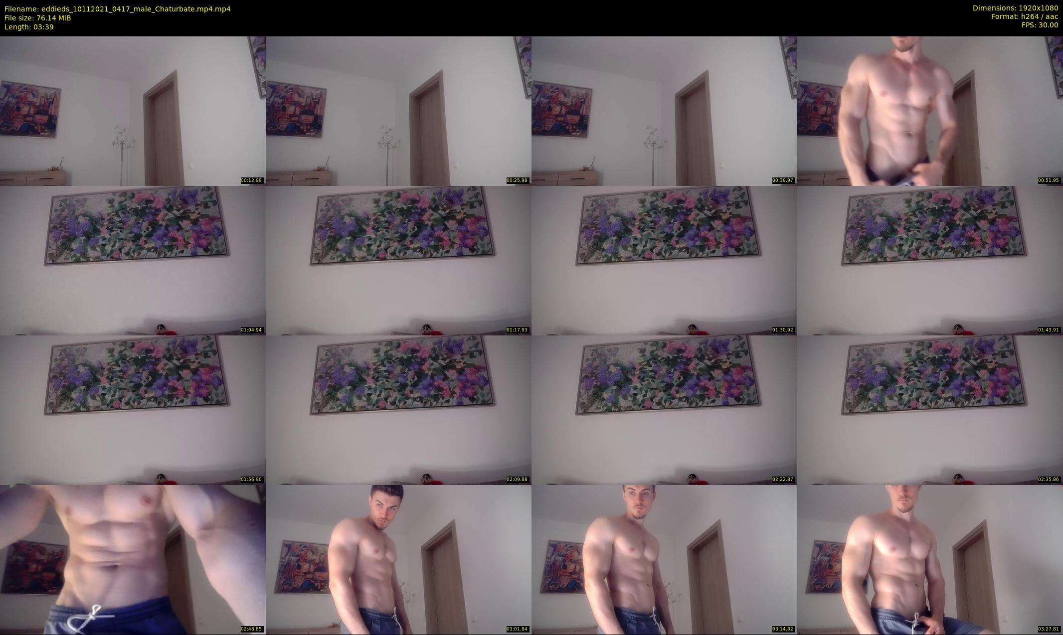 eddieds — 4 minute Chaturbate male cam show recording, 1080p, Nov 10, 2021