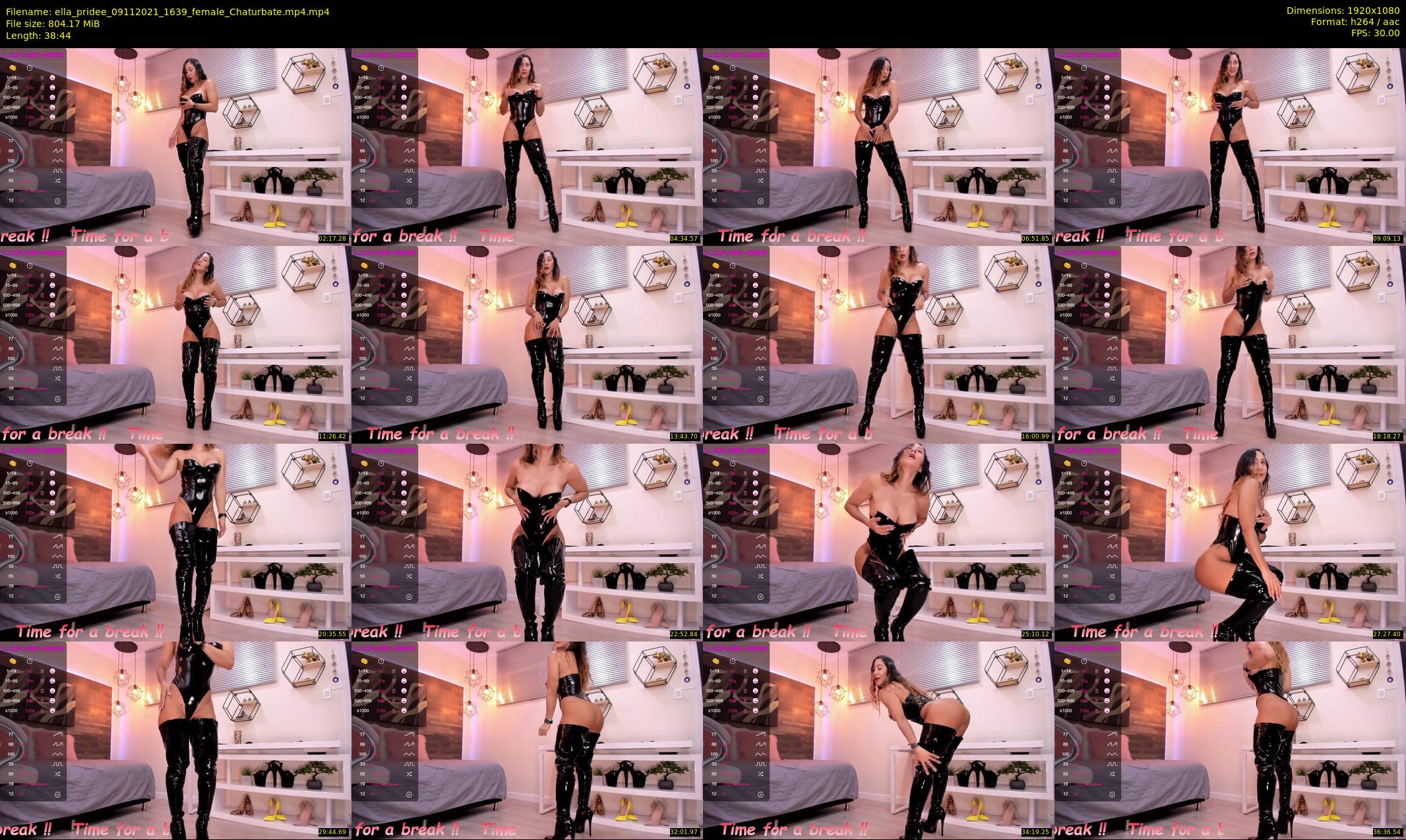 ella_pridee — 39 minute Chaturbate female cam show recording, 1080p, Nov 9, 2021
