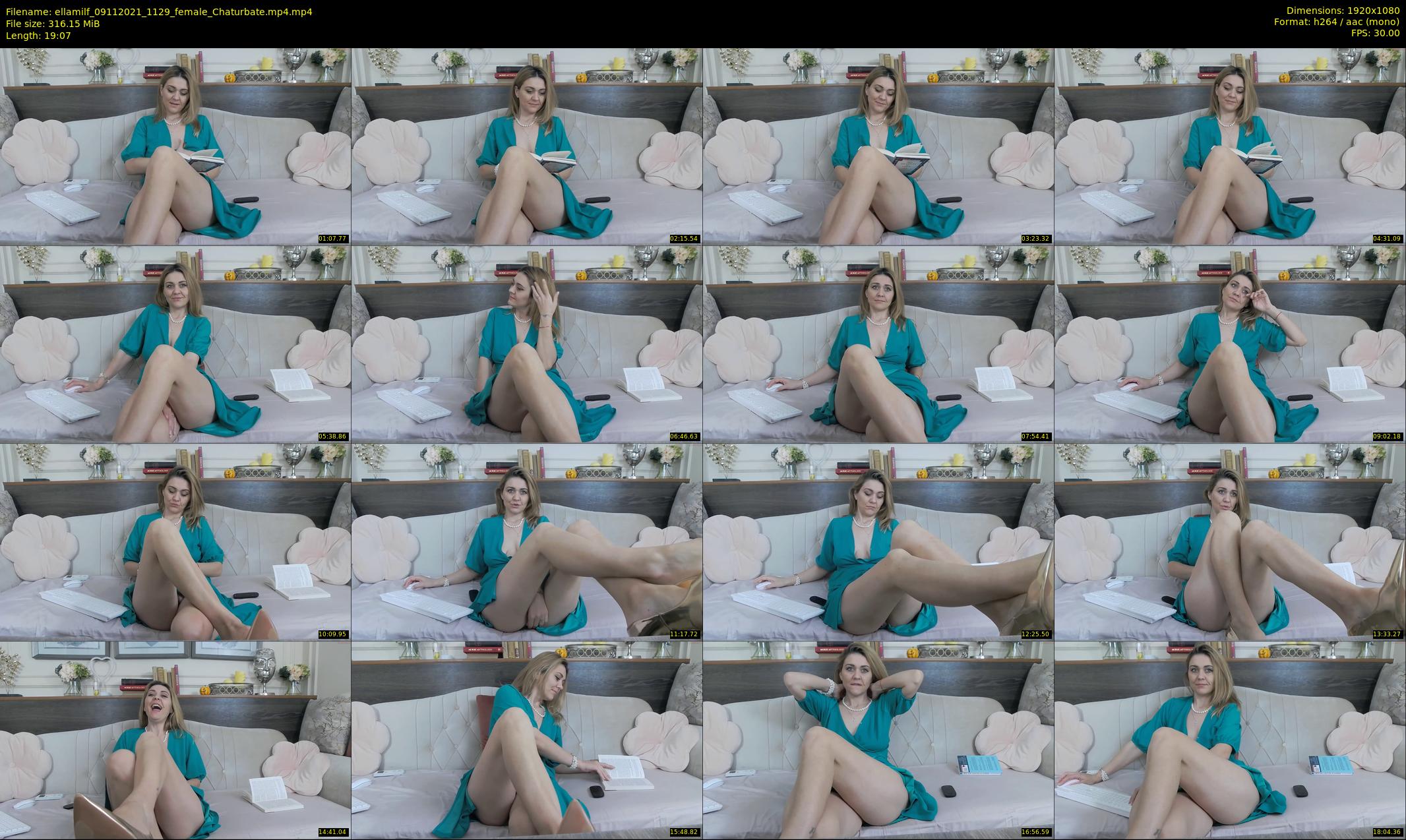 ellamilf — 20 minute Chaturbate female cam show recording, 1080p, Nov 9, 2021