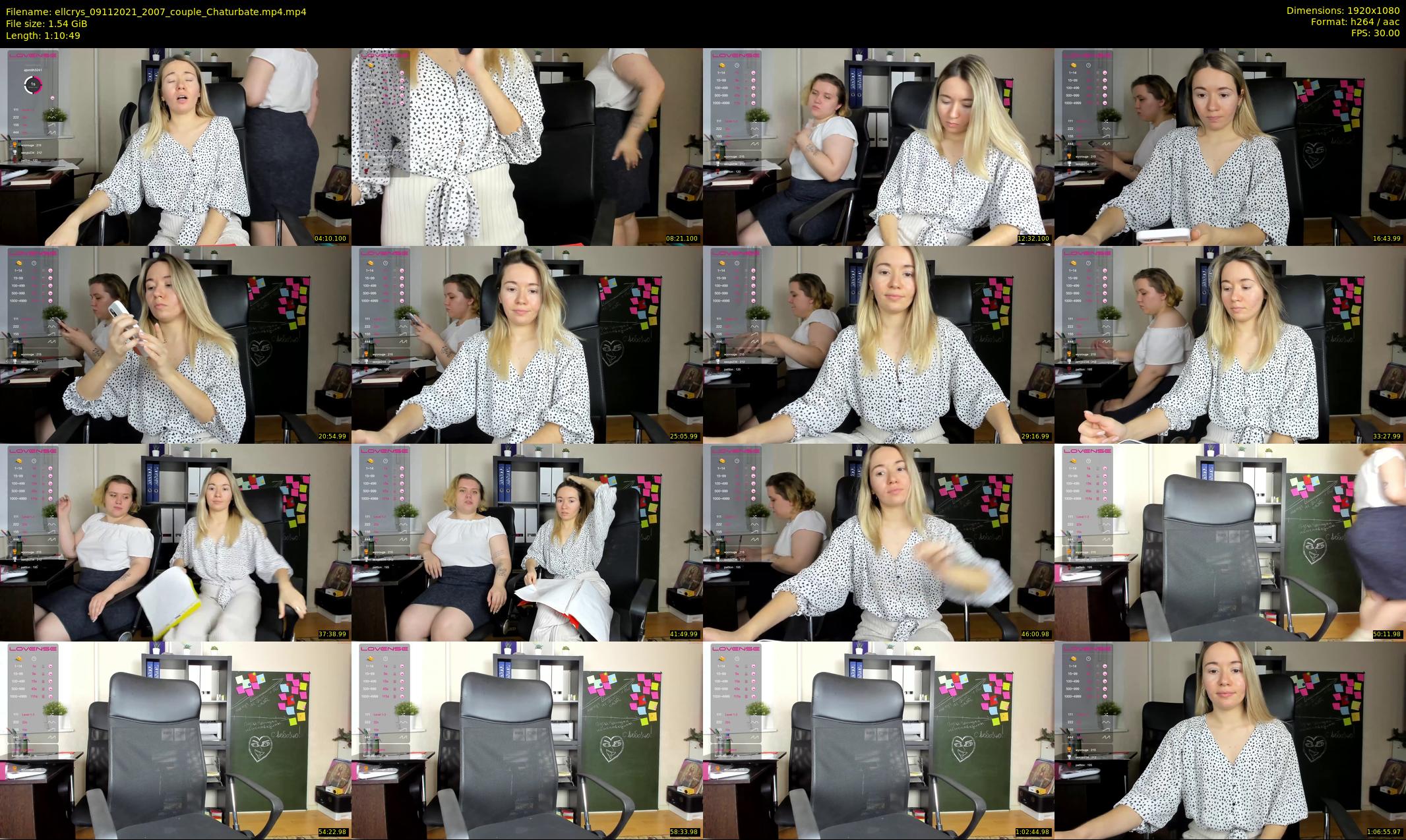 ellcrys — 71 minute Chaturbate couple cam show recording, 1080p, Nov 9, 2021