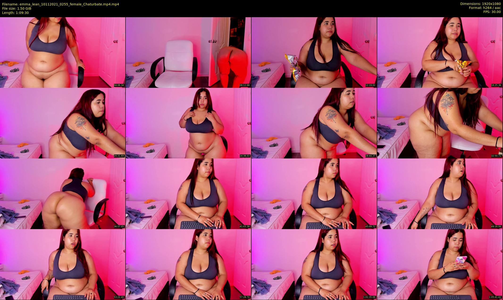 emma_lean — 70 minute Chaturbate female cam show recording, 1080p, Nov 10, 2021