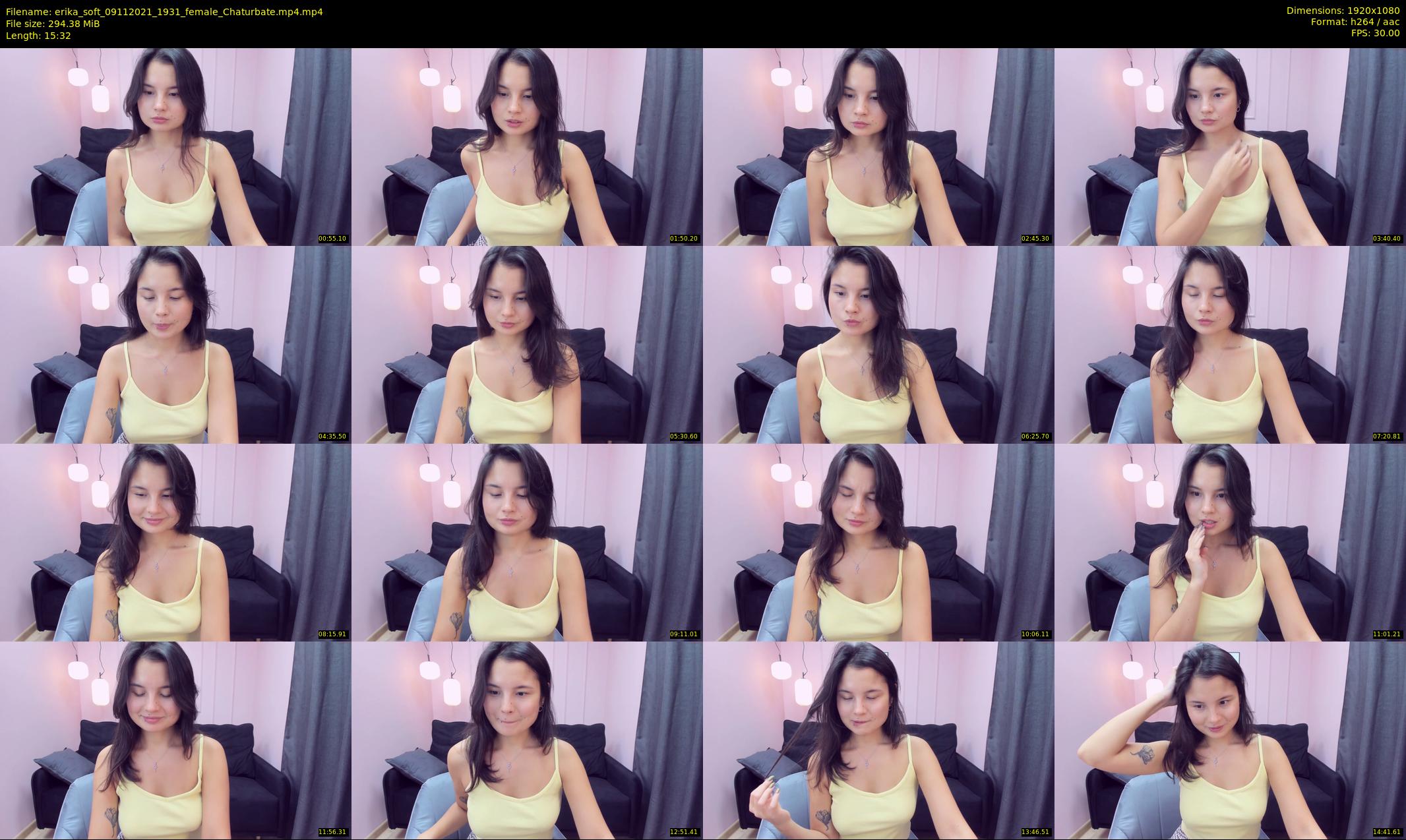 erika_soft — 16 minute Chaturbate female cam show recording, 1080p, Nov 9, 2021
