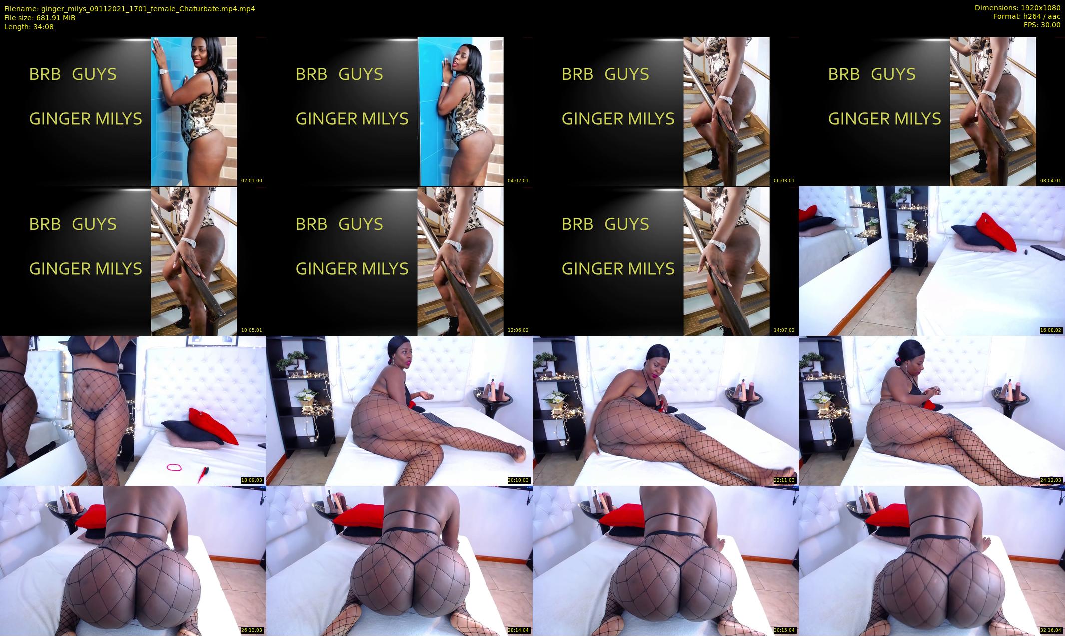 ginger_milys — 35 minute Chaturbate female cam show recording, 1080p, Nov 9, 2021