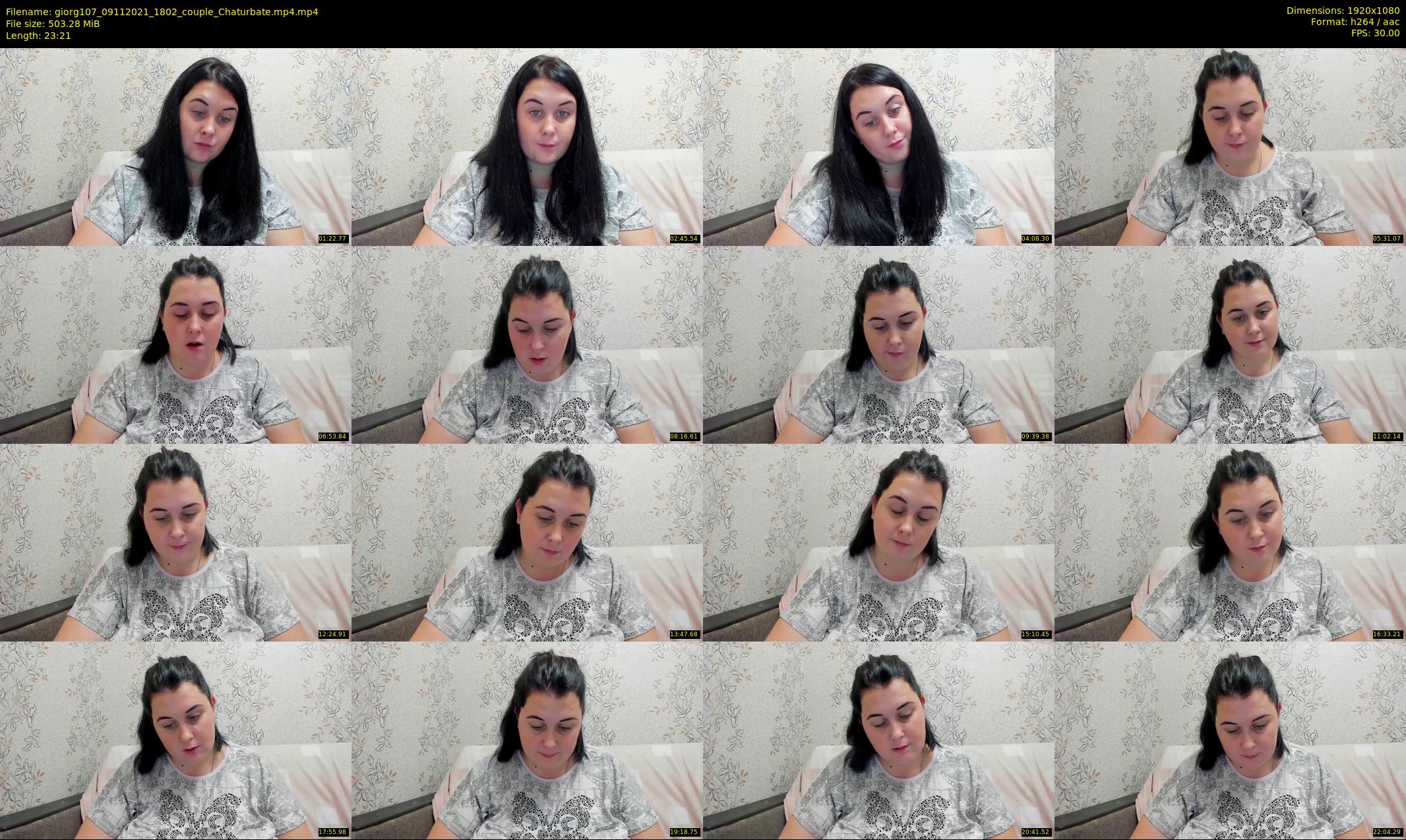 giorg107 — 24 minute Chaturbate couple cam show recording, 1080p, Nov 9, 2021