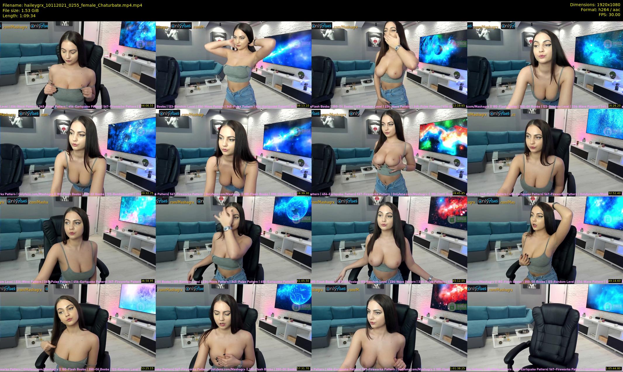 haileygrx — 70 minute Chaturbate female cam show recording, 1080p, Nov 10, 2021