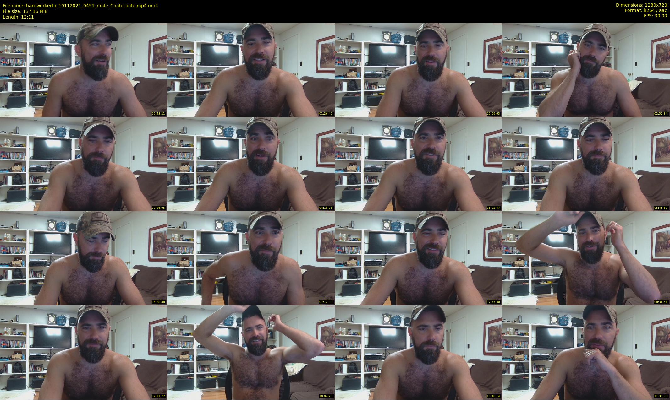 hardworkertn — 13 minute Chaturbate male cam show recording, 720p, Nov 10, 2021