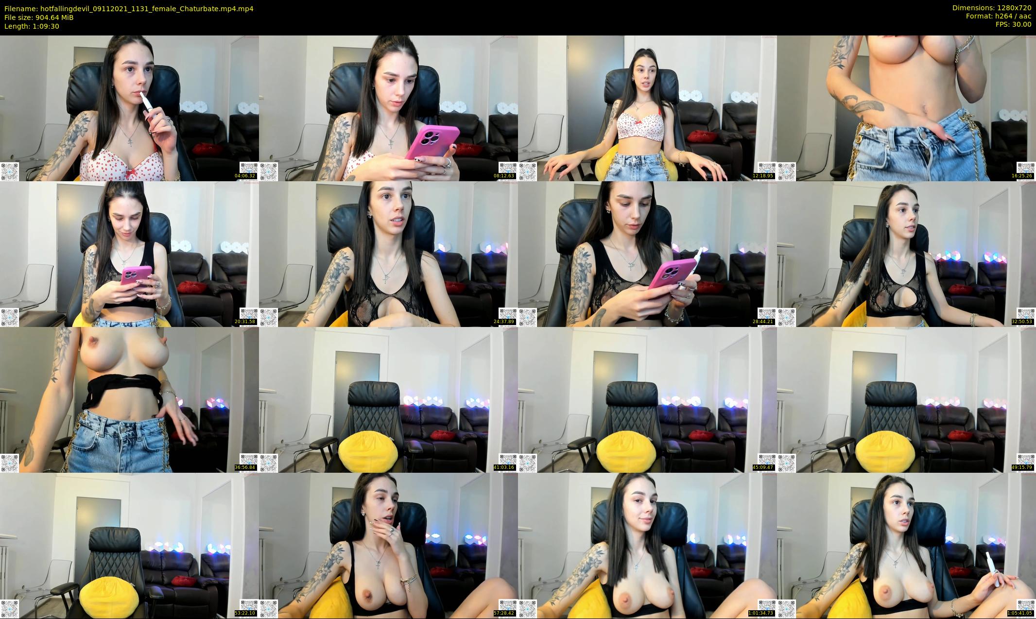 hotfallingdevil — 70 minute Chaturbate female cam show recording, 720p, Nov 9, 2021