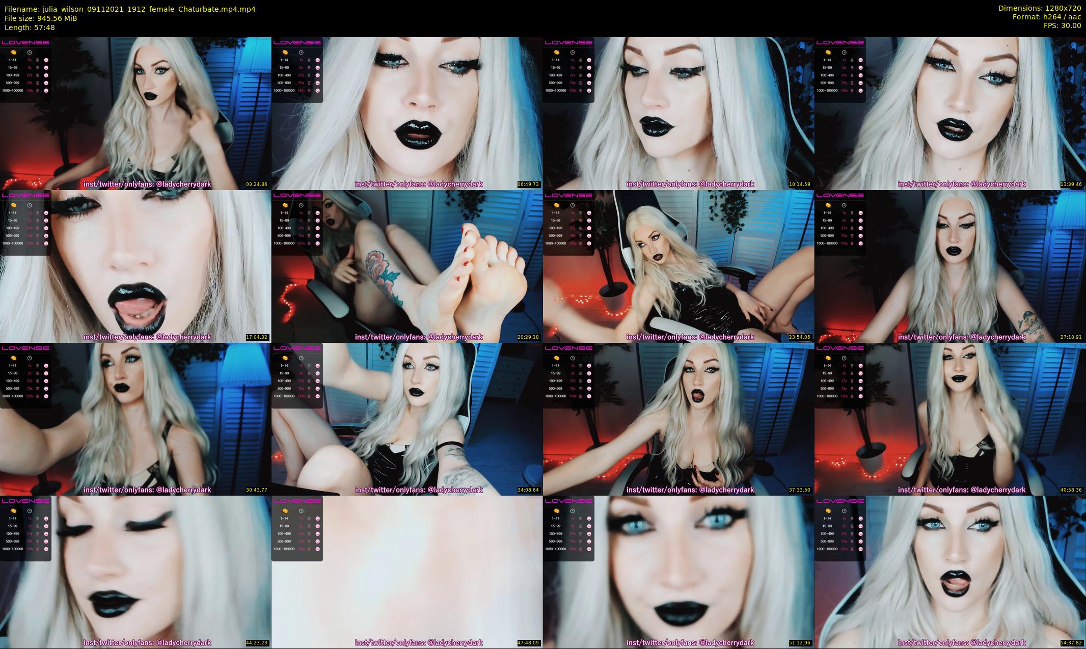 julia_wilson — 58 minute Chaturbate female cam show recording, 720p, Nov 9, 2021
