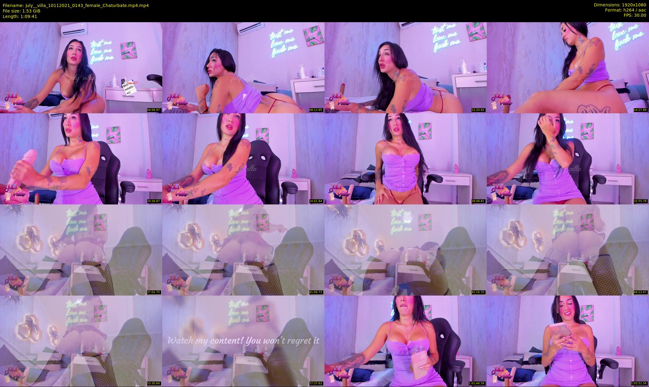 july__villa — 70 minute Chaturbate female cam show recording, 1080p, Nov 10, 2021