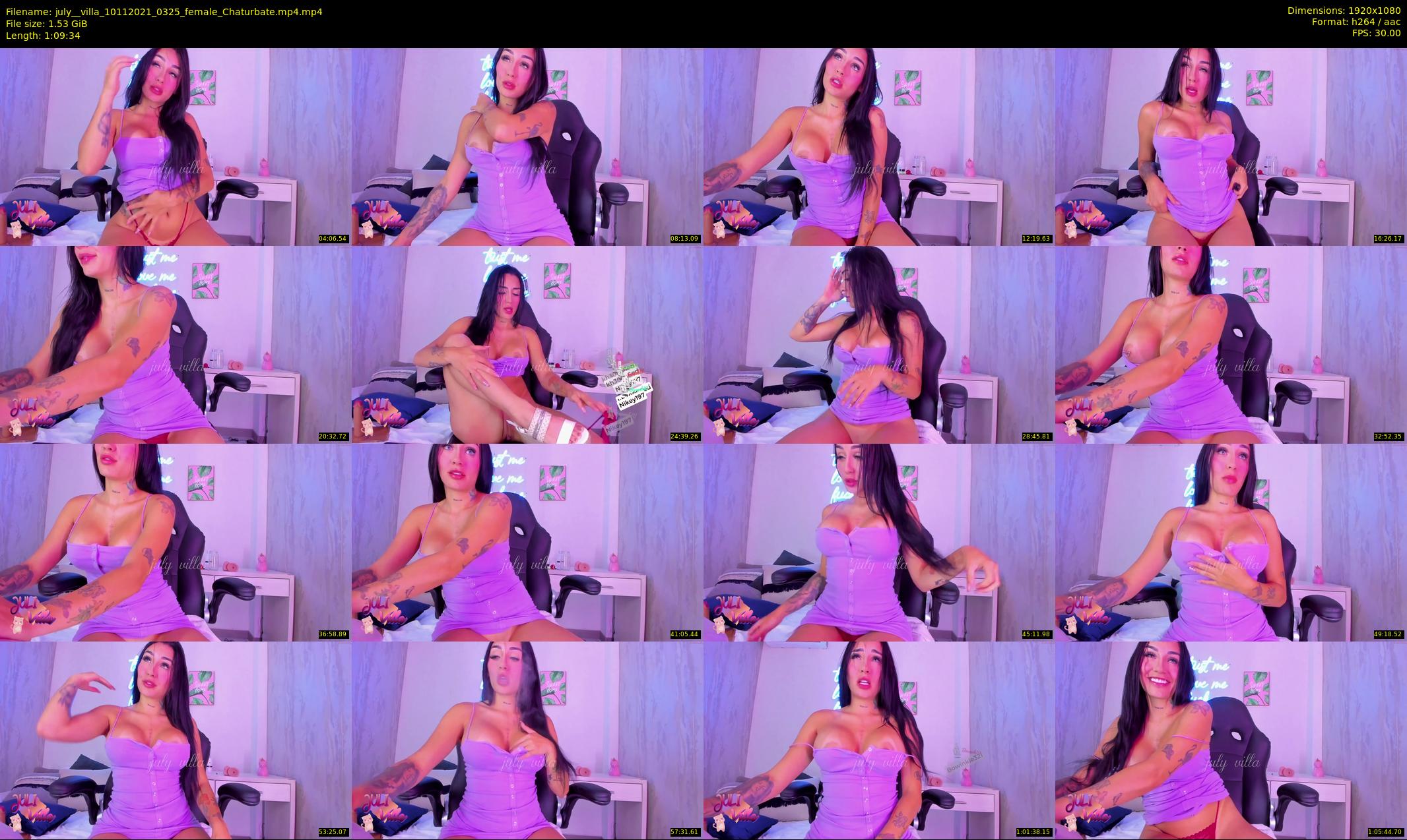 july__villa — 70 minute Chaturbate female cam show recording, 1080p, Nov 10, 2021