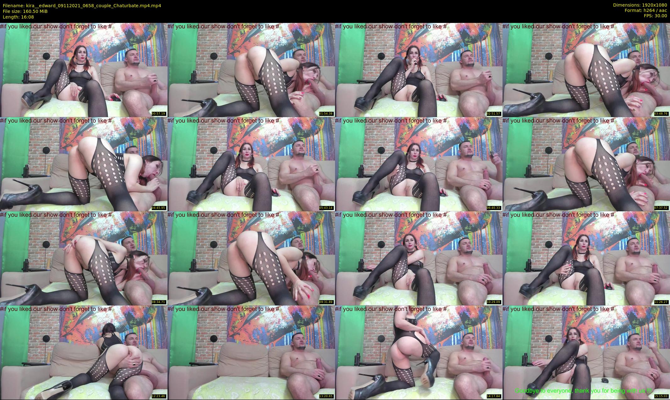 kira__edward — 17 minute Chaturbate couple cam show recording, 1080p, Nov 9, 2021