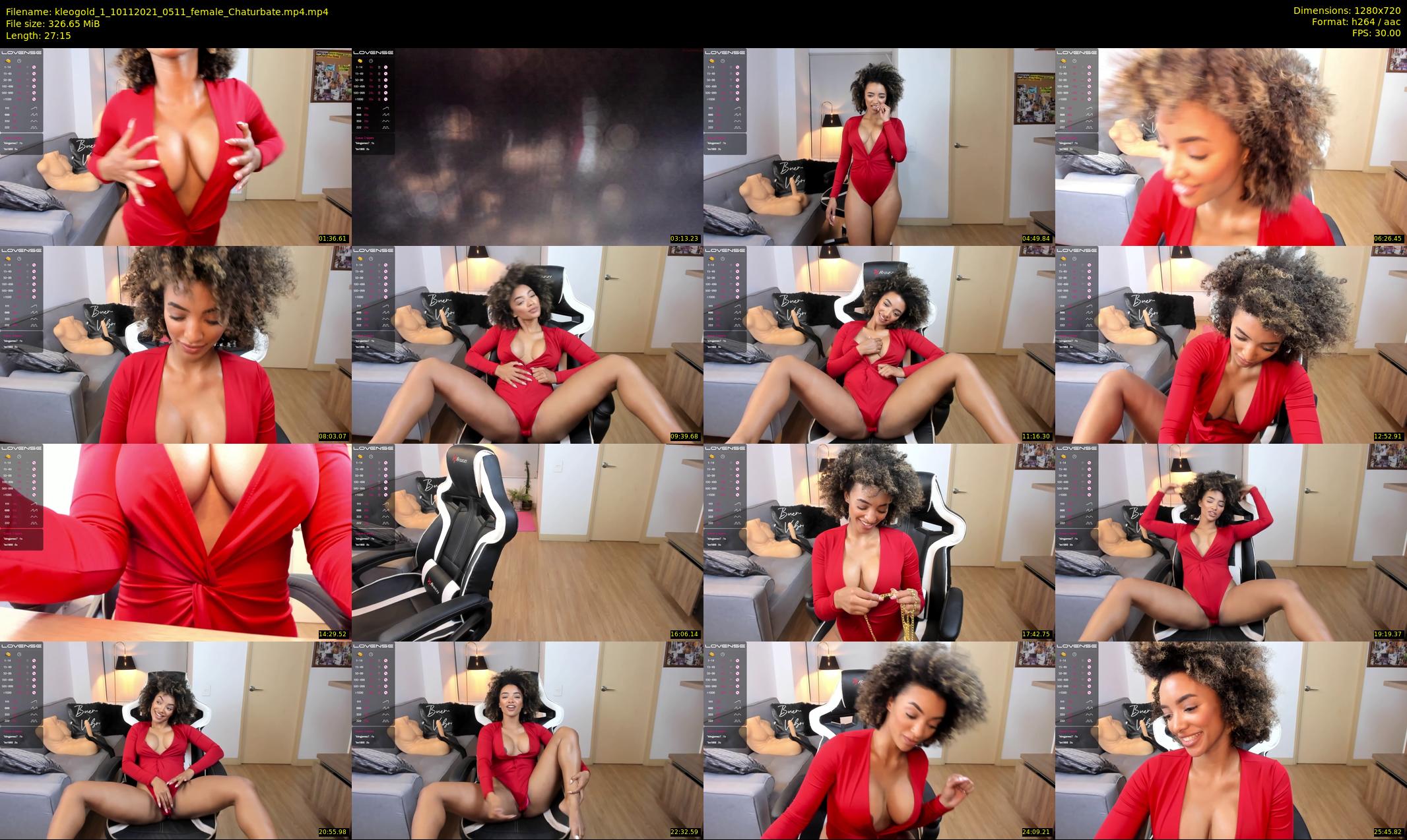 kleogold_1 — 28 minute Chaturbate female cam show recording, 720p, Nov 10, 2021