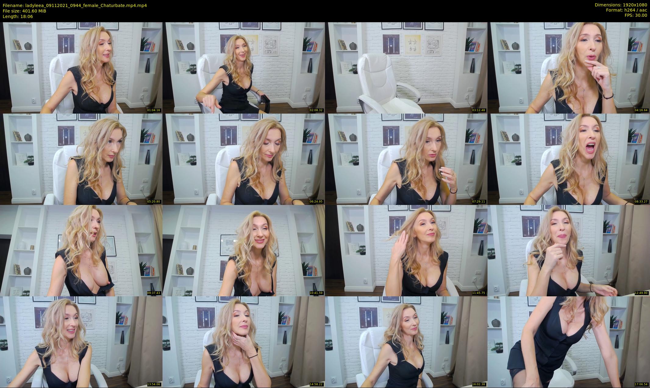 ladyleea — 19 minute Chaturbate female cam show recording, 1080p, Nov 9, 2021
