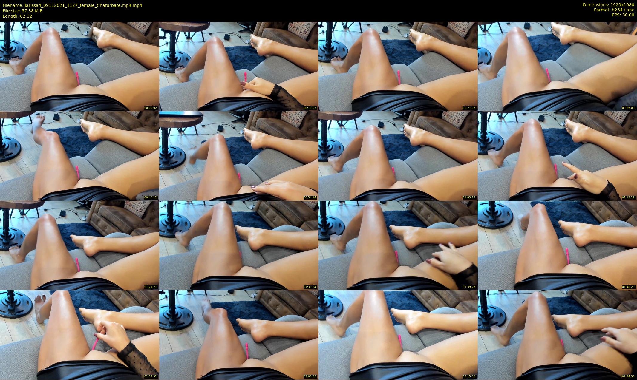 larissa4 — 3 minute Chaturbate female cam show recording, 1080p, Nov 9, 2021