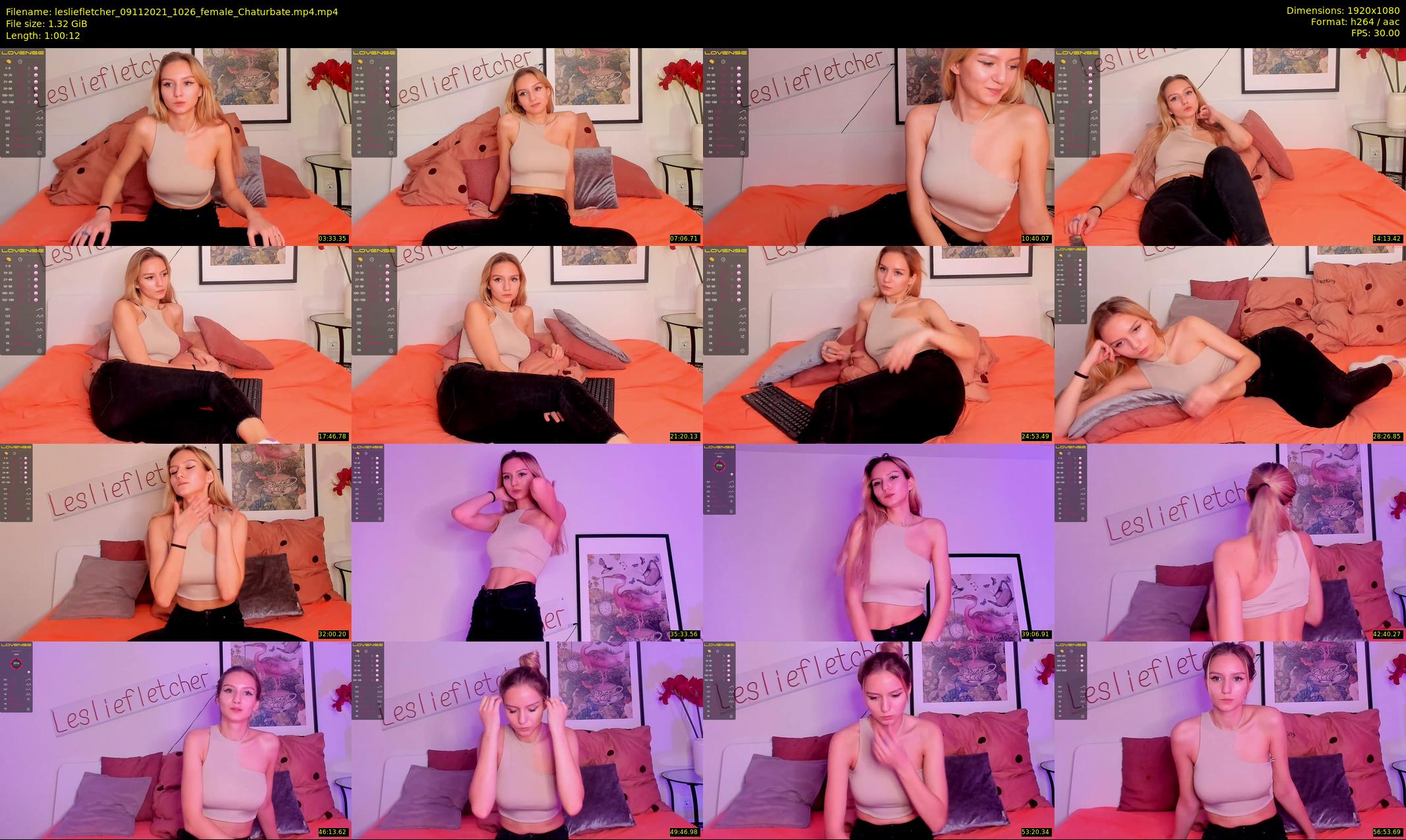 lesliefletcher — 61 minute Chaturbate couple cam show recording, 1080p, Nov 9, 2021