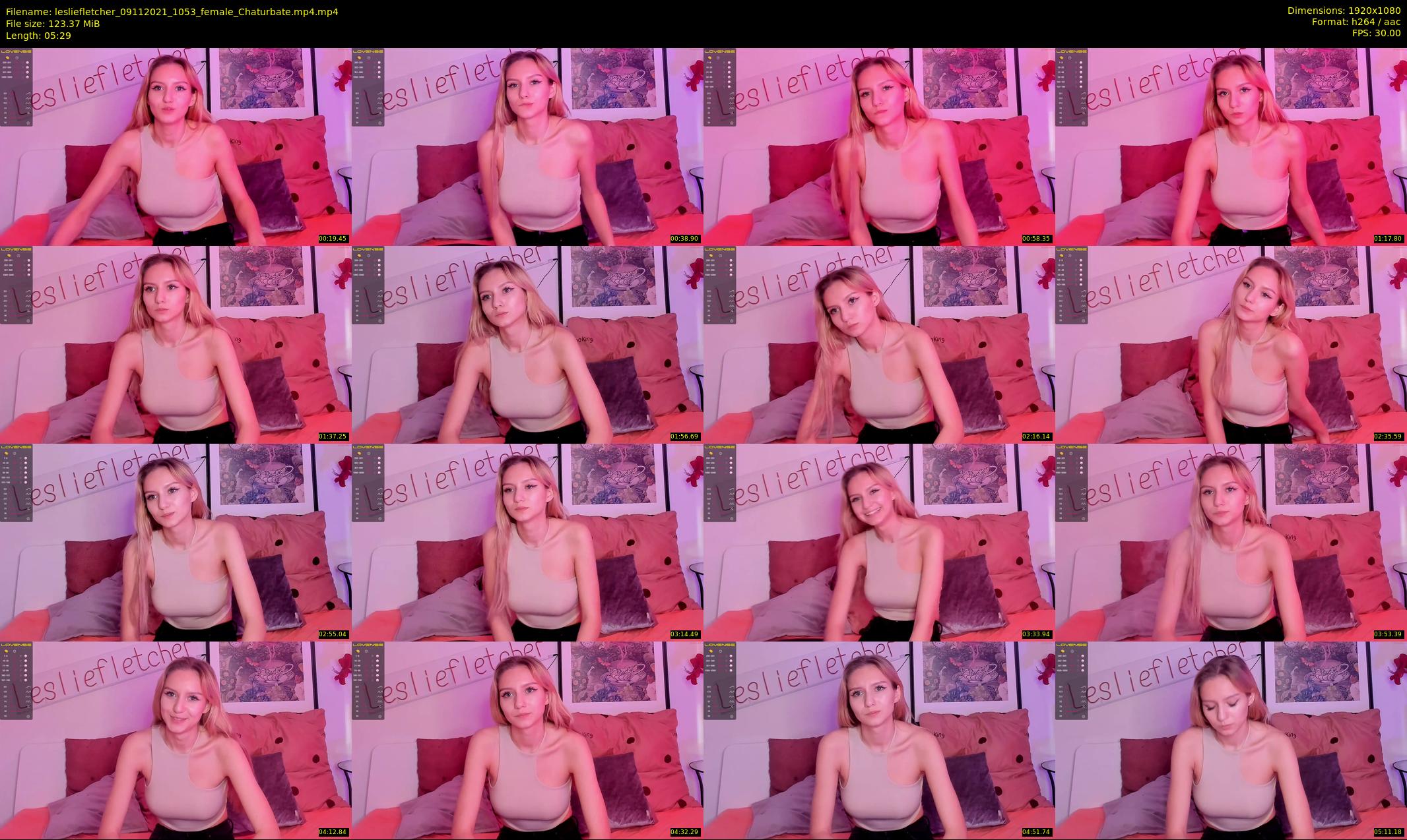 lesliefletcher — 6 minute Chaturbate couple cam show recording, 1080p, Nov 9, 2021