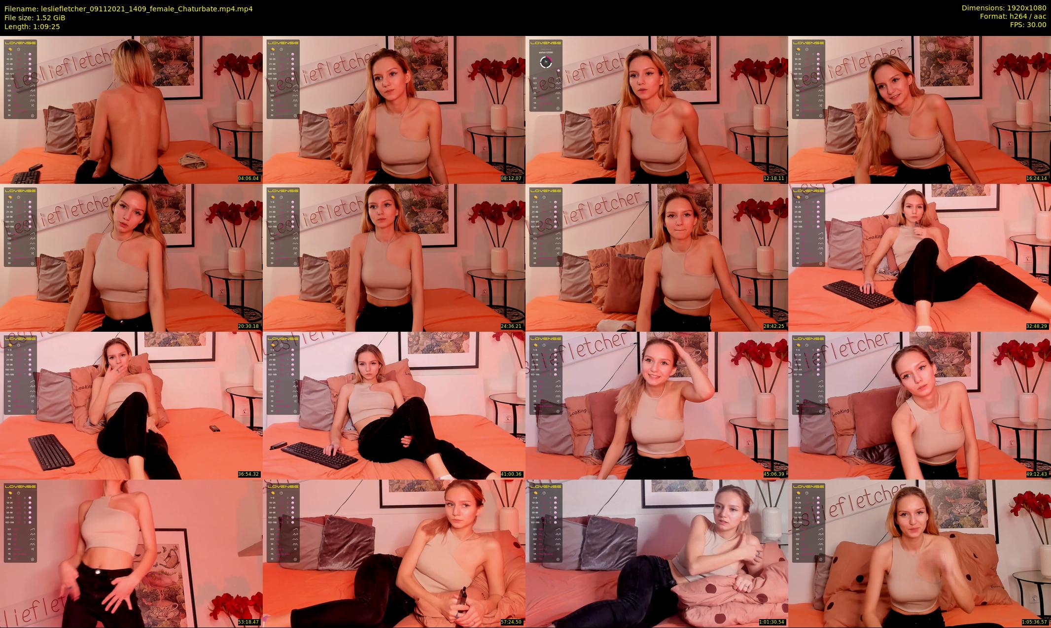 lesliefletcher — 70 minute Chaturbate couple cam show recording, 1080p, Nov 9, 2021