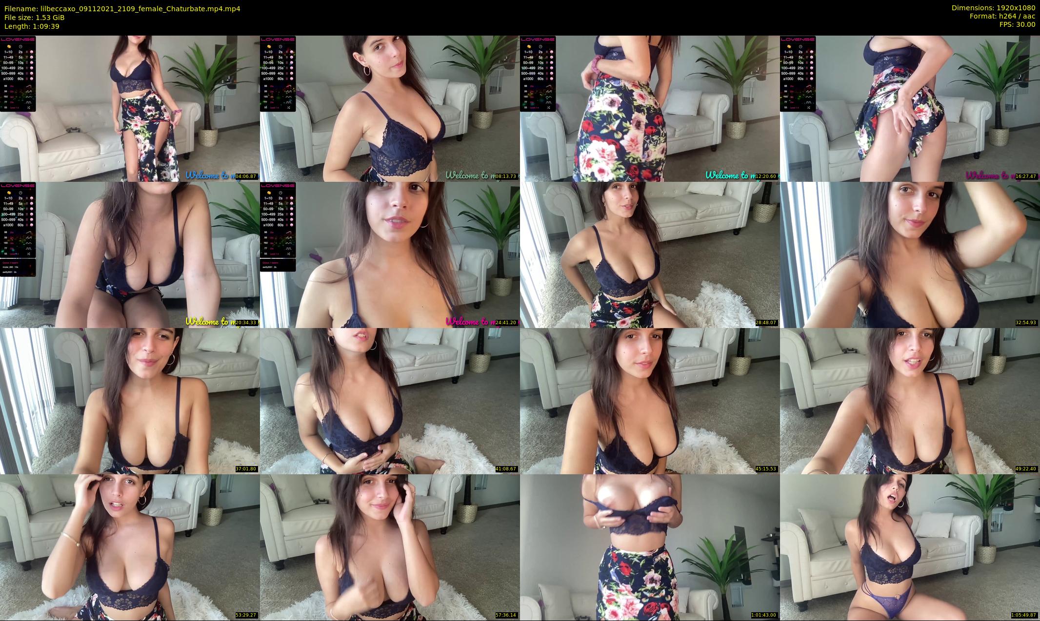 lilbeccaxo — 70 minute Chaturbate female cam show recording, 1080p, Nov 9, 2021