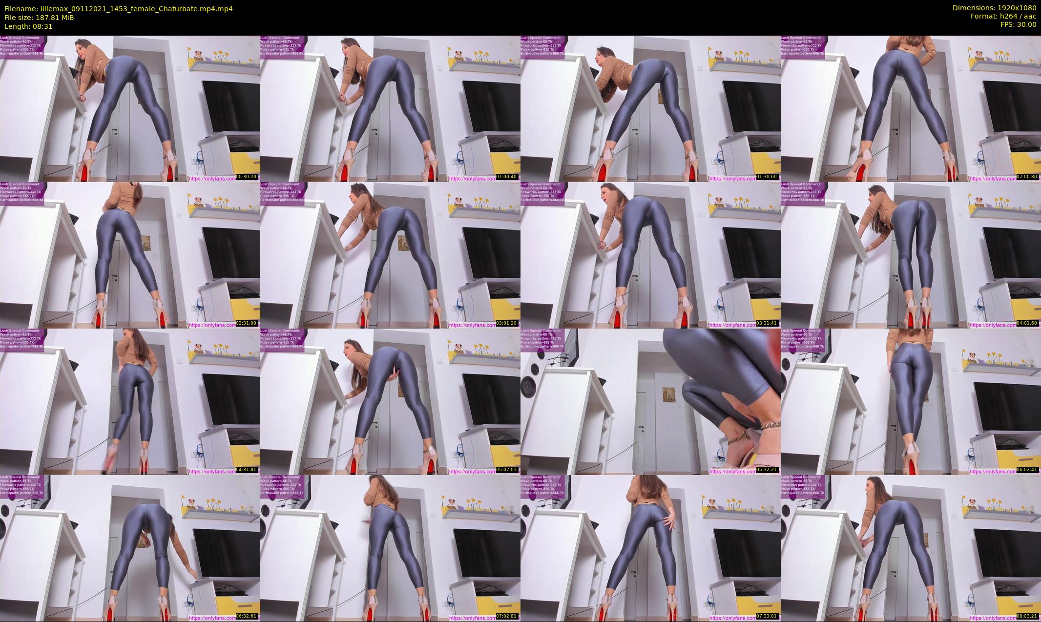 lillemax — 9 minute Chaturbate female cam show recording, 1080p, Nov 9, 2021