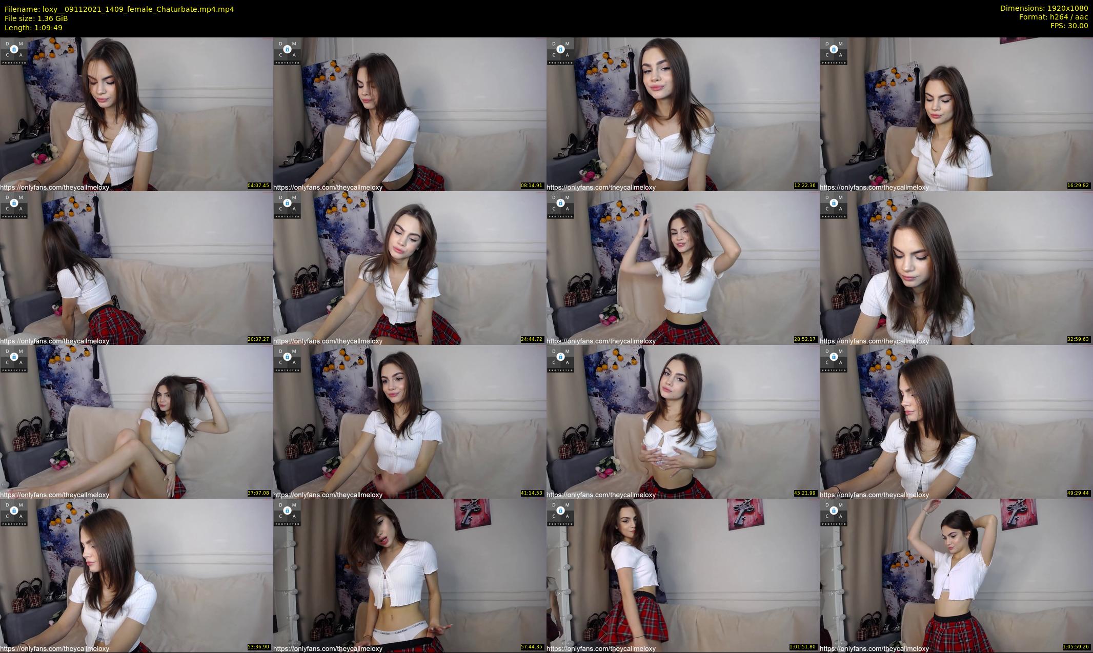 loxy_ — 70 minute Chaturbate female cam show recording, 1080p, Nov 9, 2021