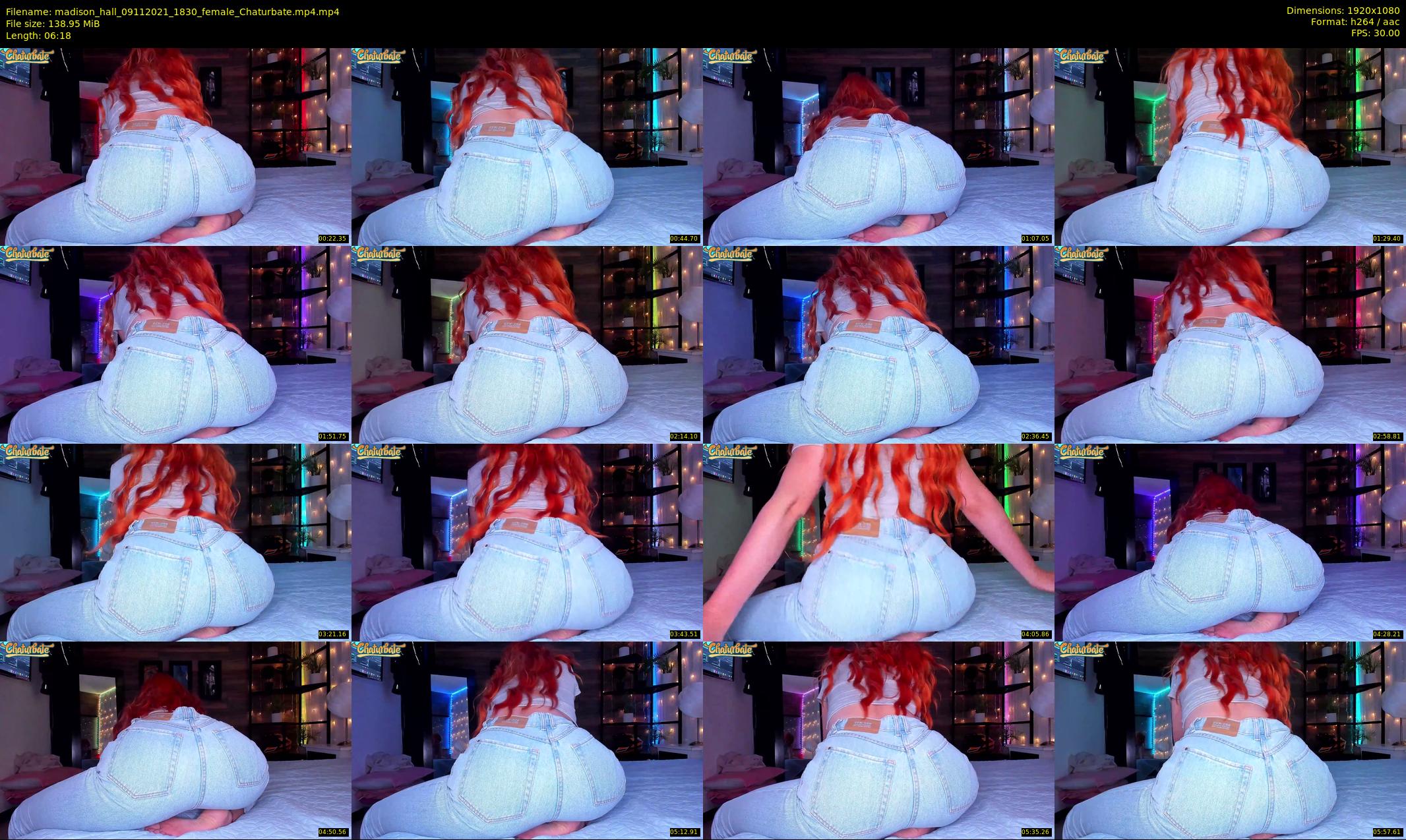 madison_hall — 7 minute Chaturbate female cam show recording, 1080p, Nov 9, 2021