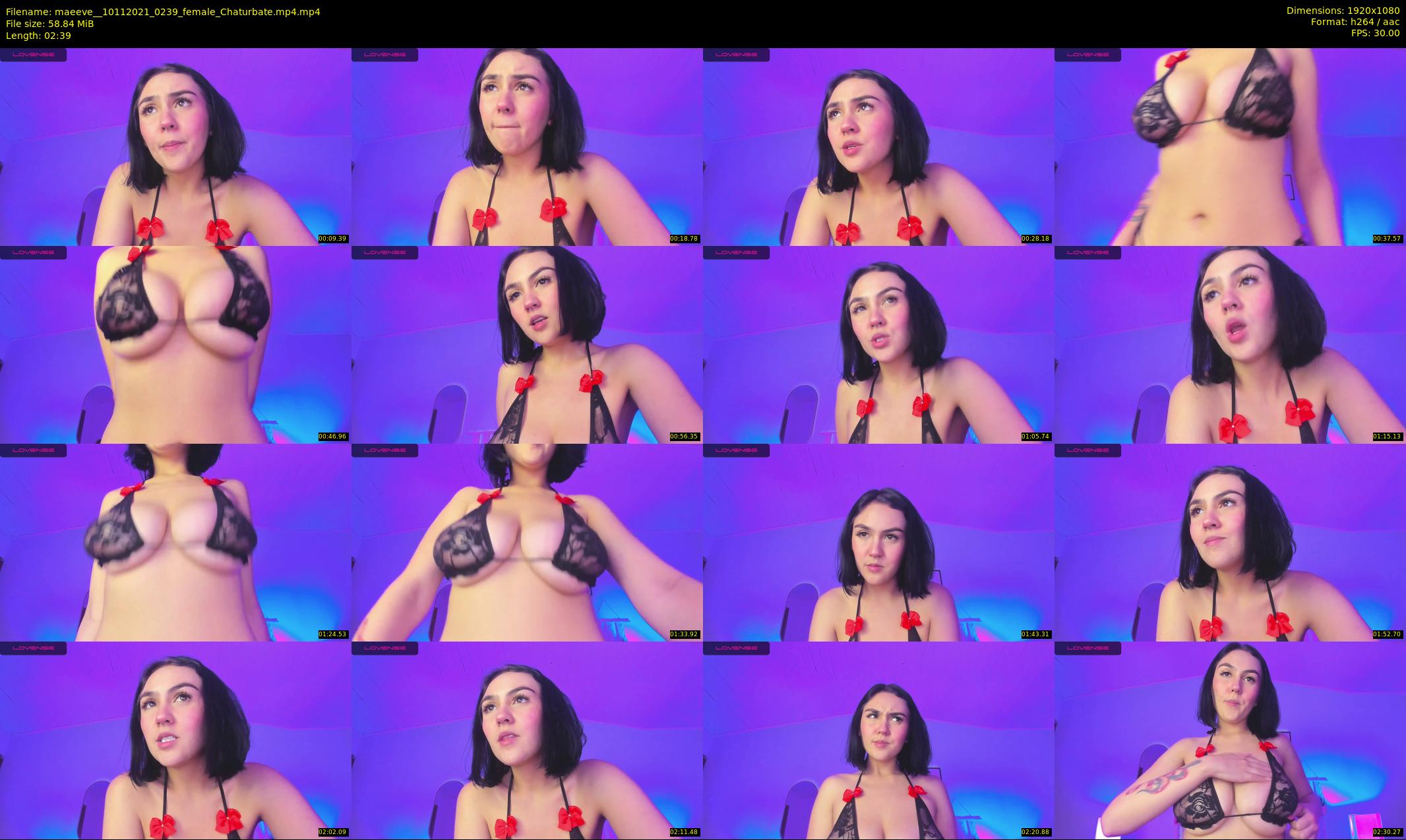 maeeve_ — 3 minute Chaturbate female cam show recording, 1080p, Nov 10, 2021