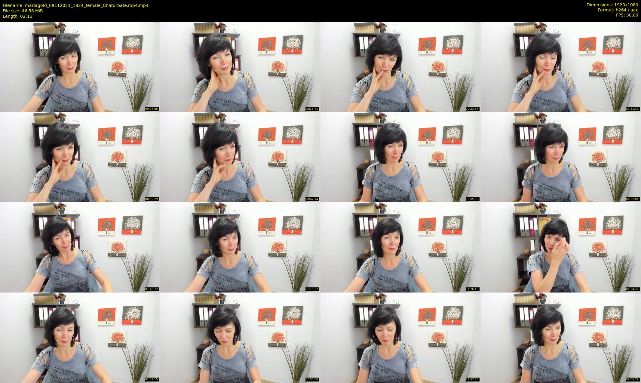 mariagold — 3 minute Chaturbate female cam show recording, 1080p, Nov 9, 2021