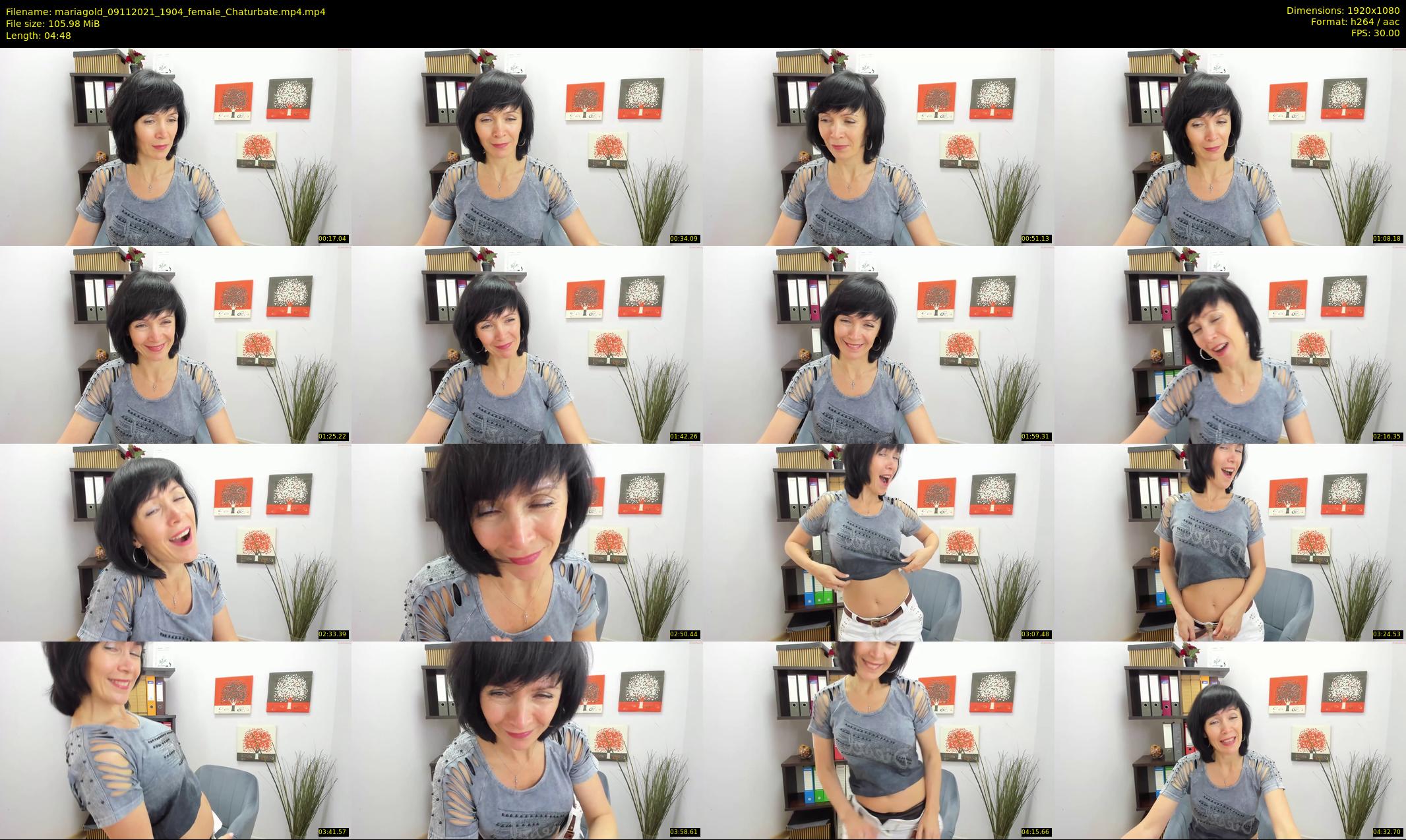 mariagold — 5 minute Chaturbate female cam show recording, 1080p, Nov 9, 2021