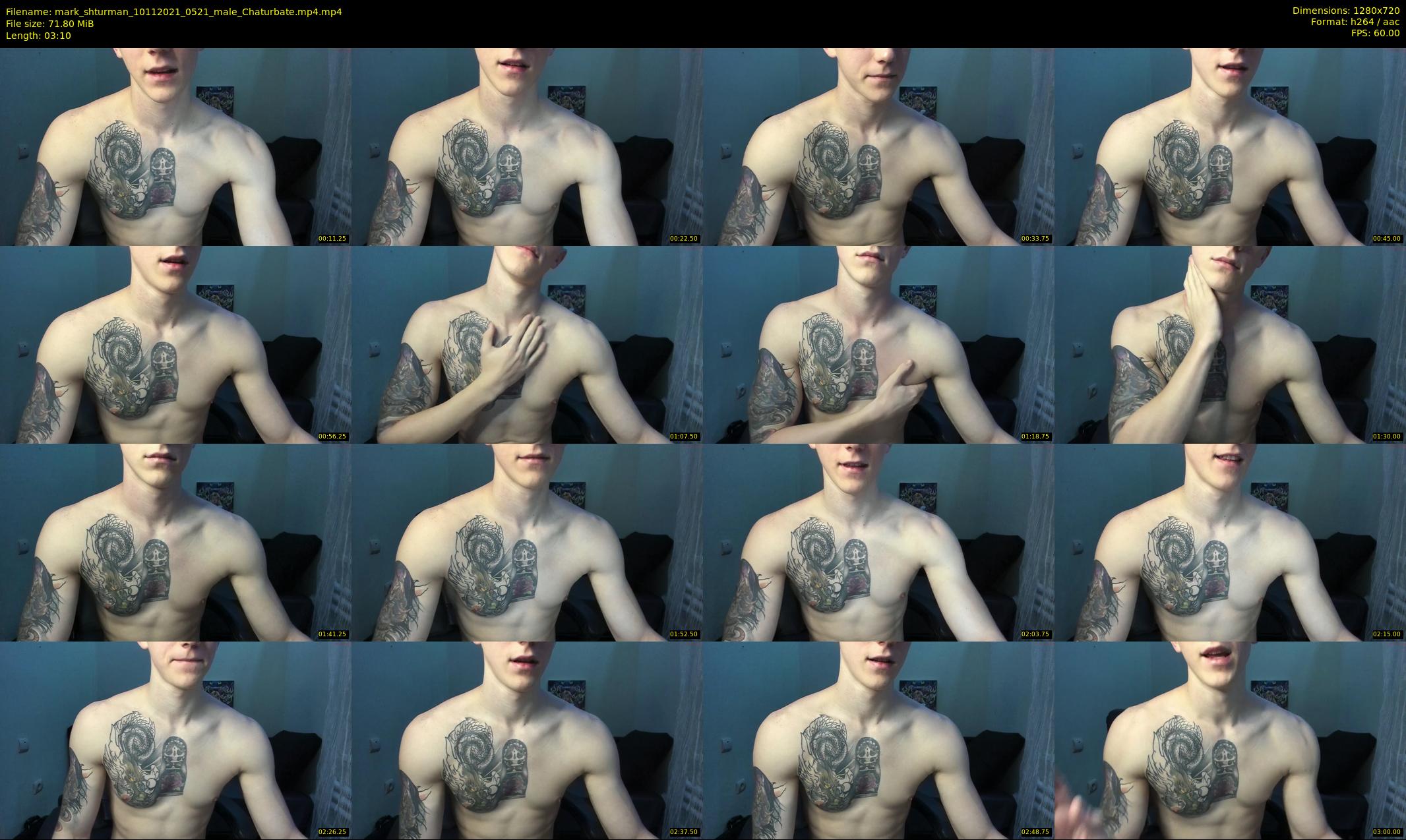 mark_shturman — 4 minute Chaturbate male cam show recording, 720p, Nov 10, 2021