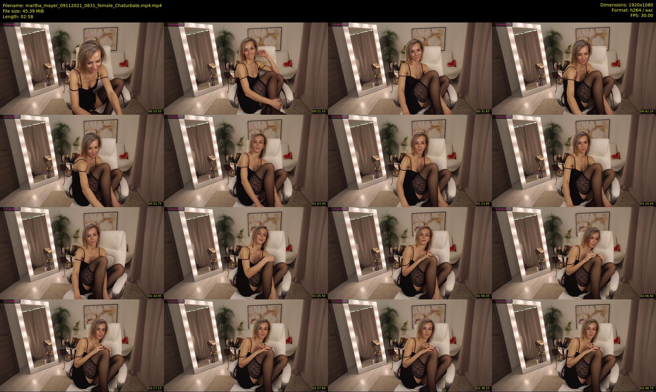 martha_mayer — 3 minute Chaturbate female cam show recording, 1080p, Nov 9, 2021