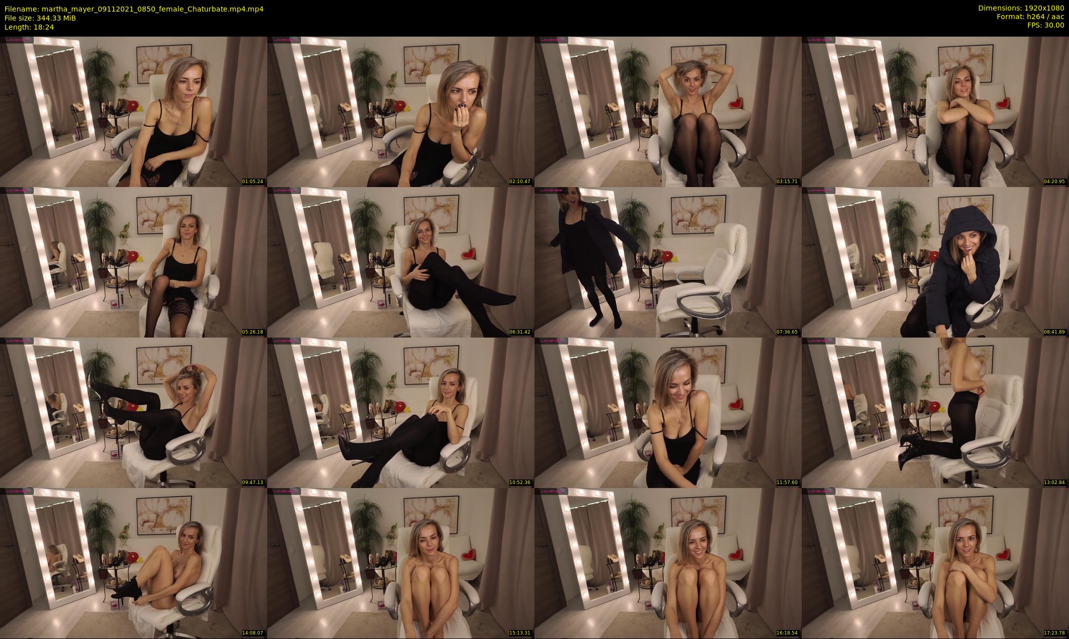 martha_mayer — 19 minute Chaturbate female cam show recording, 1080p, Nov 9, 2021