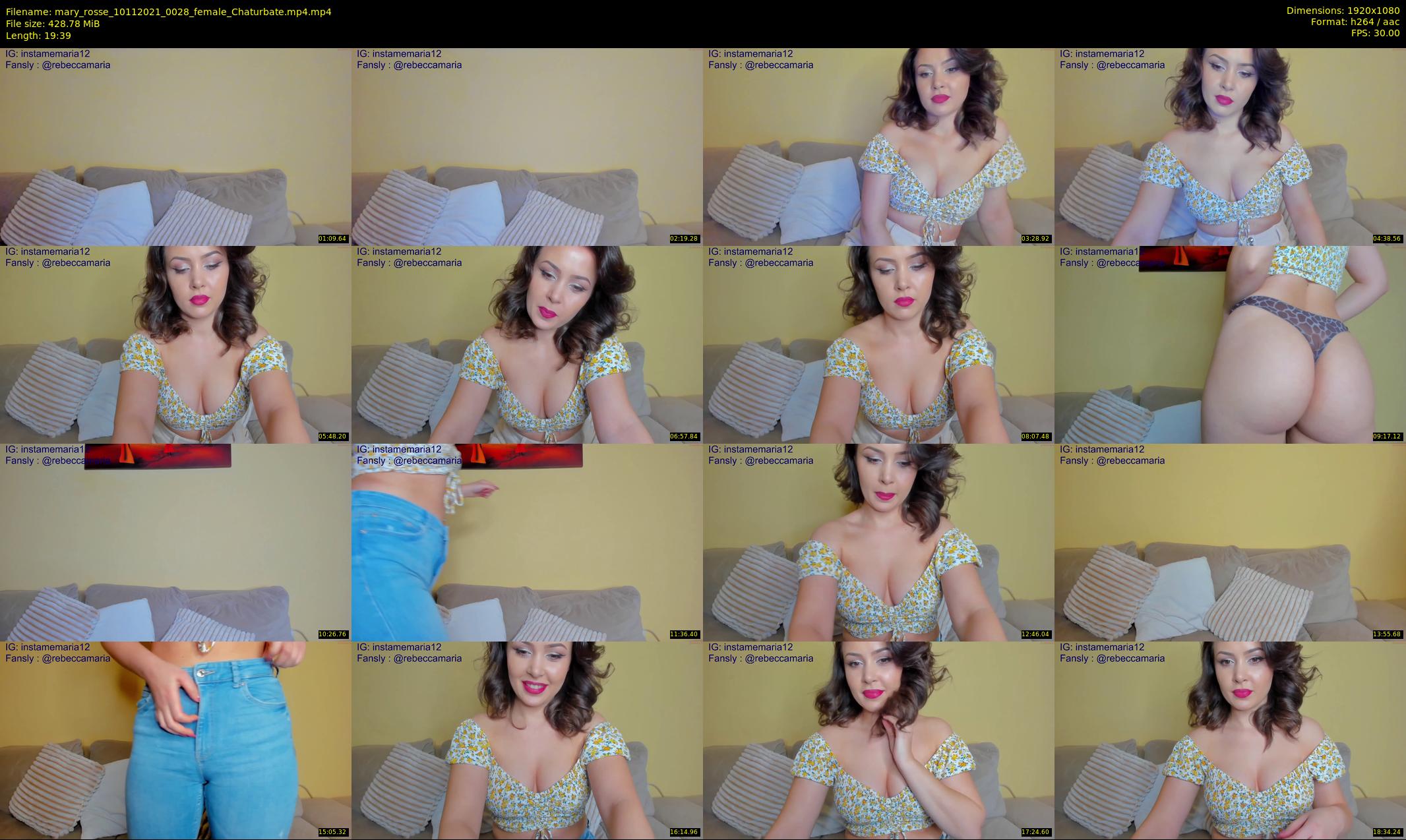 mary_rosse — 20 minute Chaturbate couple cam show recording, 1080p, Nov 10, 2021