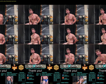 maximus_787 — 8 minute Chaturbate male cam show recording, 1080p, Nov 10, 2021
