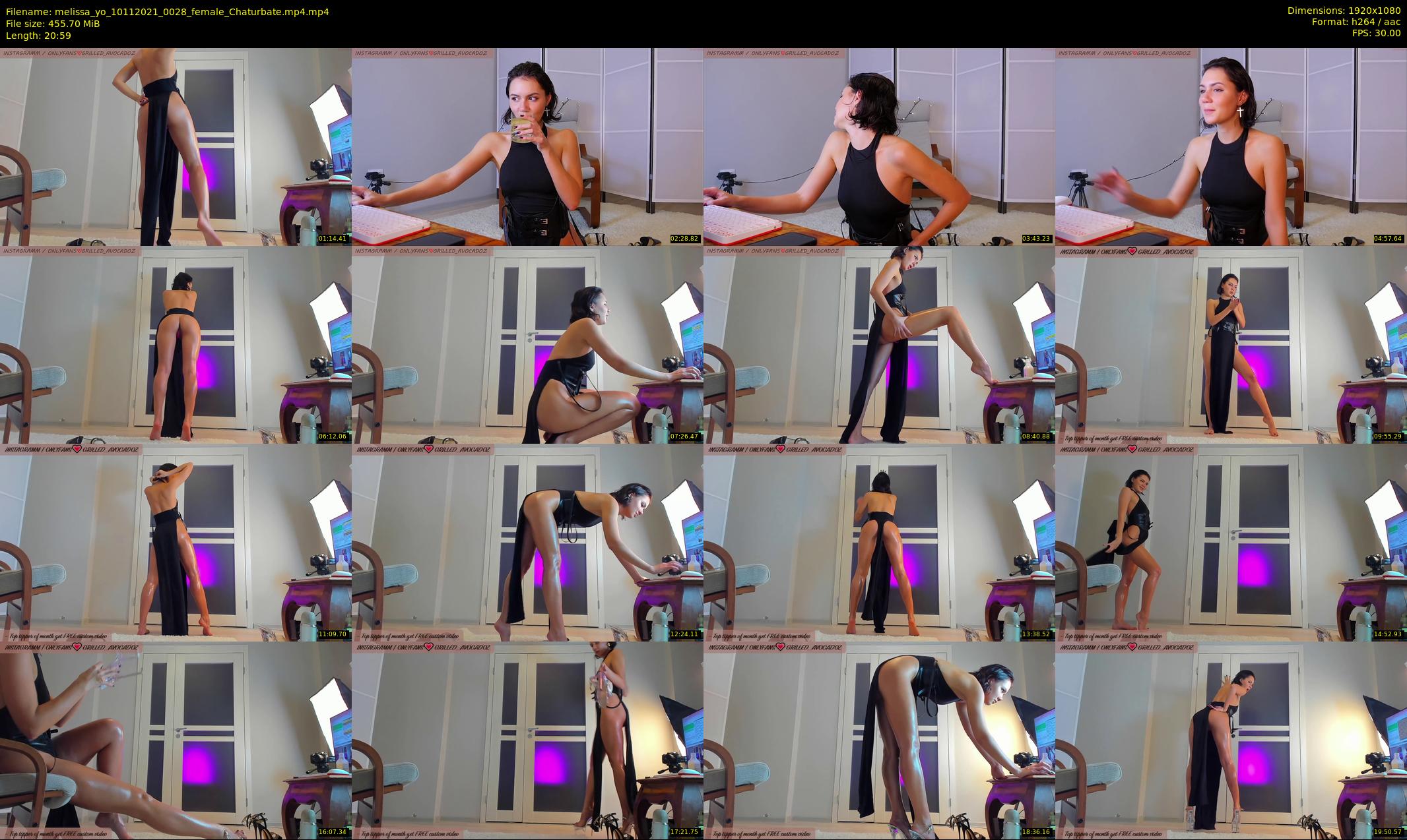 melissa_yo — 21 minute Chaturbate female cam show recording, 1080p, Nov 10, 2021