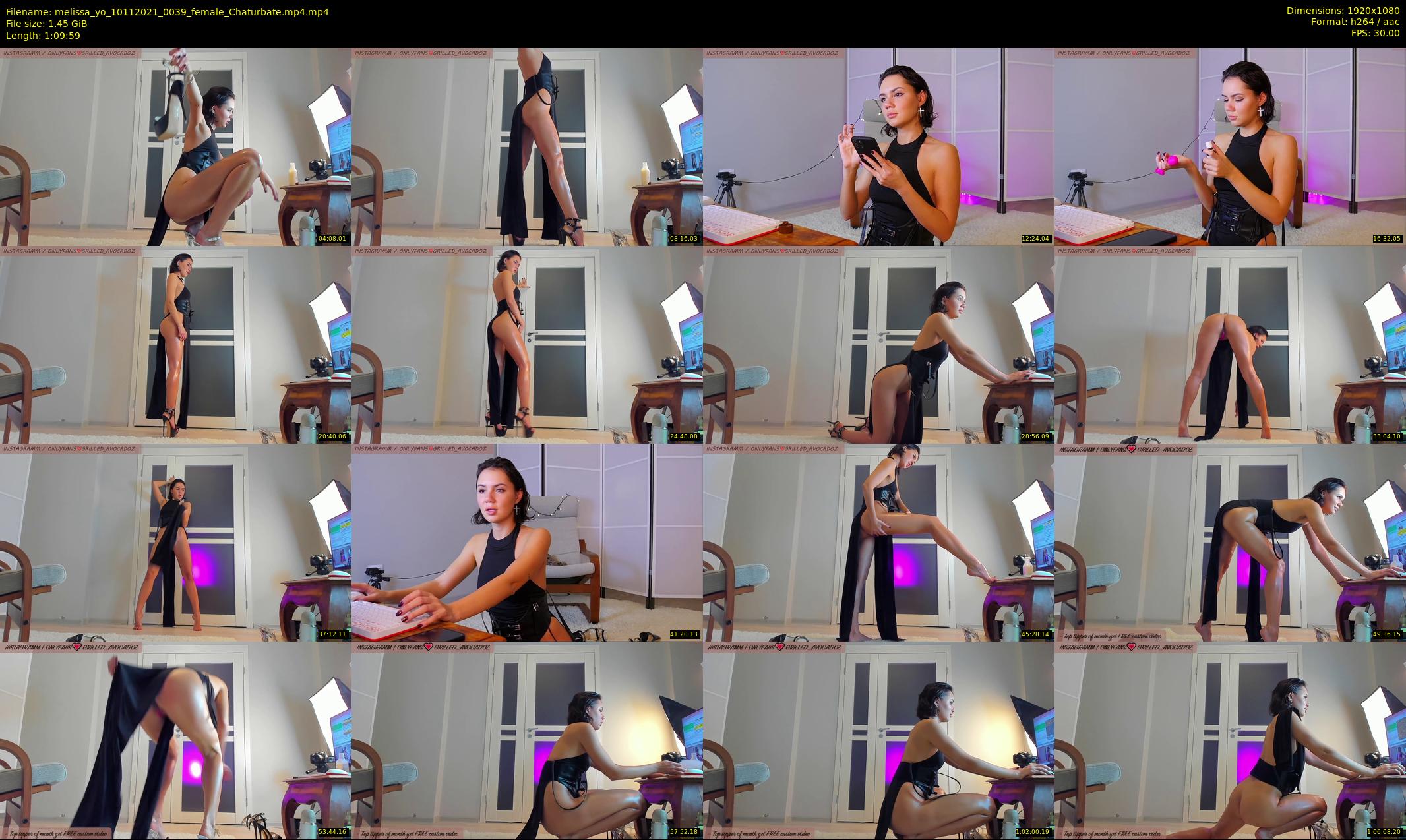 melissa_yo — 70 minute Chaturbate female cam show recording, 1080p, Nov 10, 2021