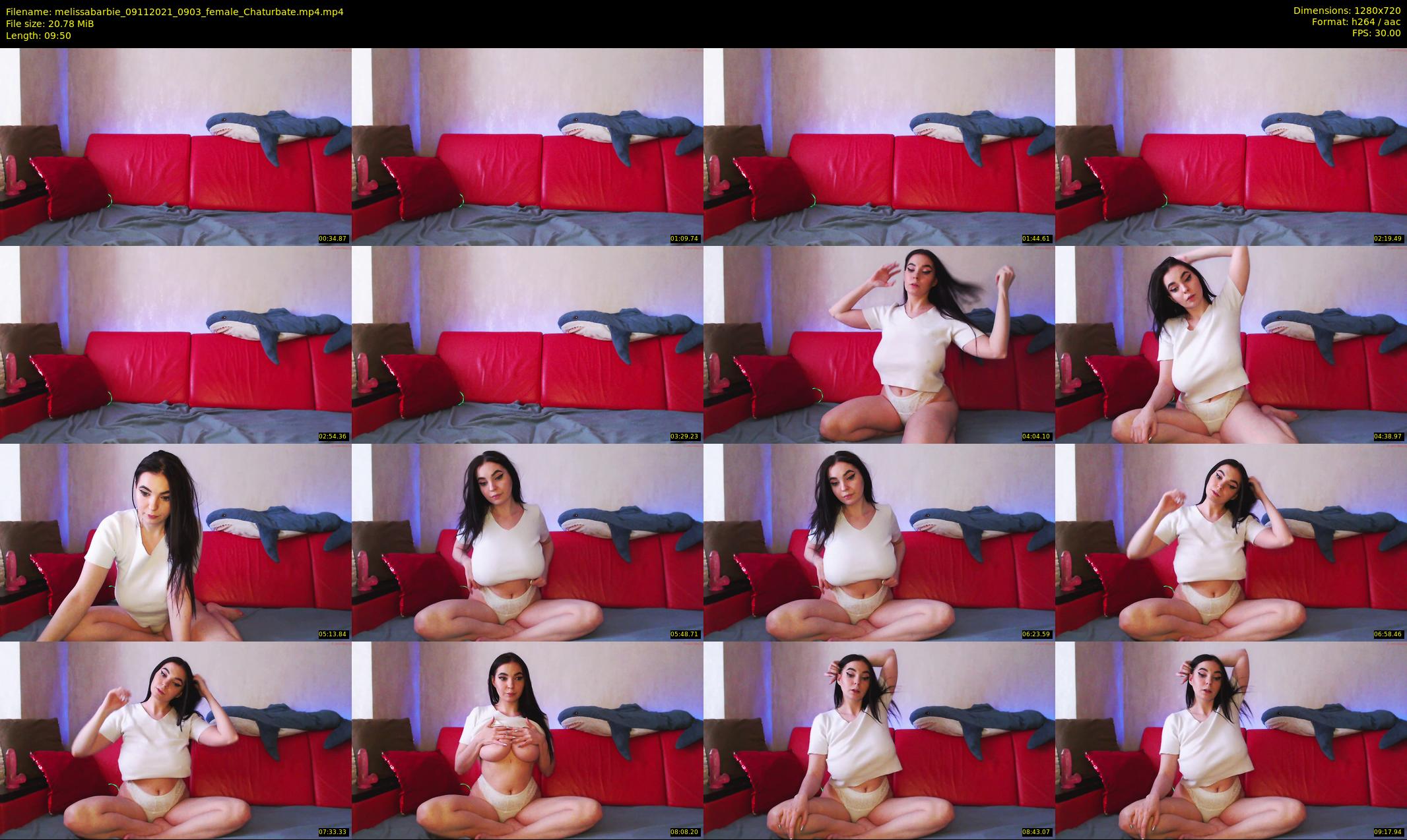 melissabarbie — 10 minute Chaturbate couple cam show recording, 720p, Nov 9, 2021