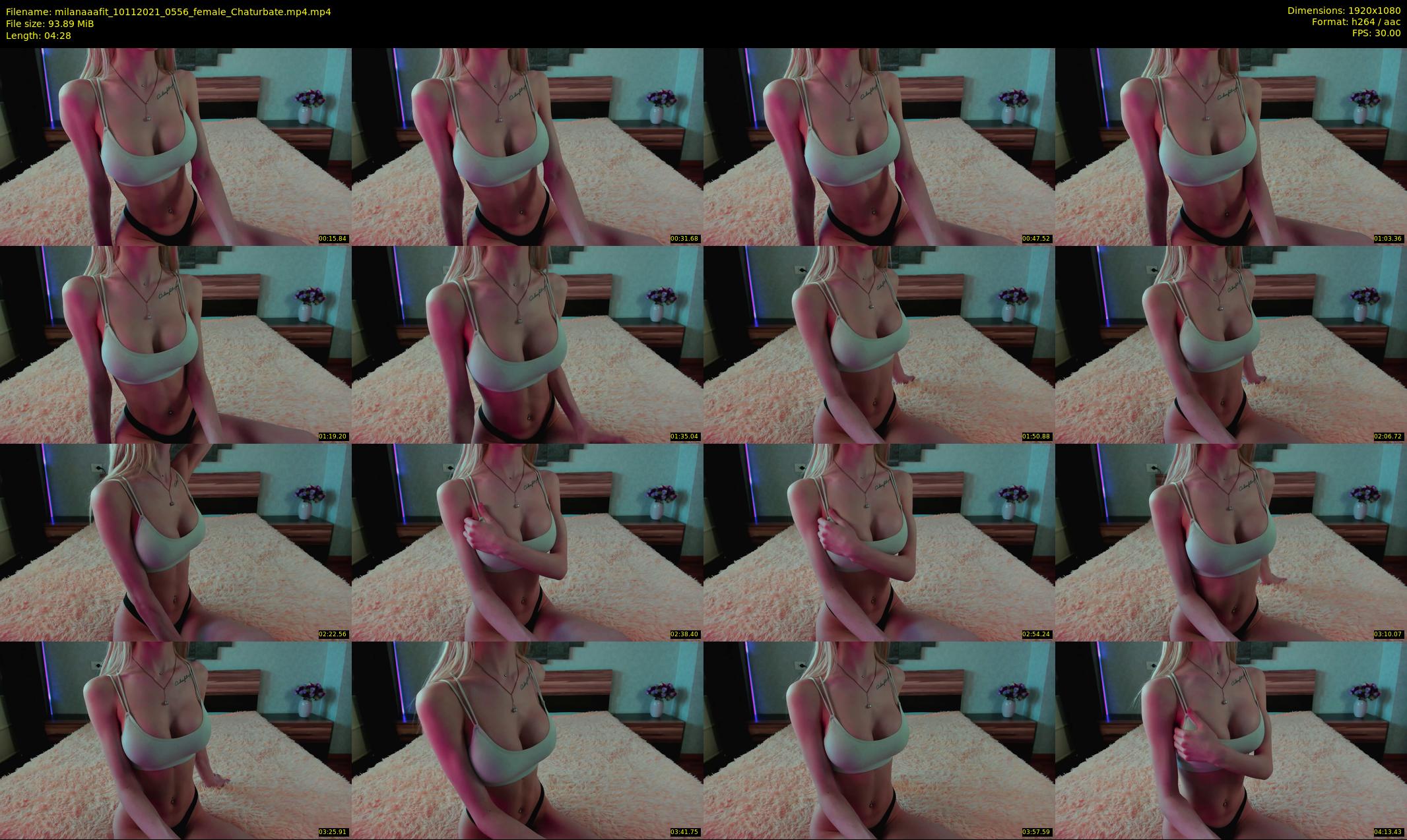 milanaaafit — 5 minute Chaturbate couple cam show recording, 1080p, Nov 10, 2021